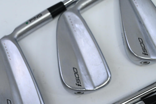 Ping i500 Irons / 3-PW / Green Dot / X-Flex Dynamic Gold 120 X100 Shafts