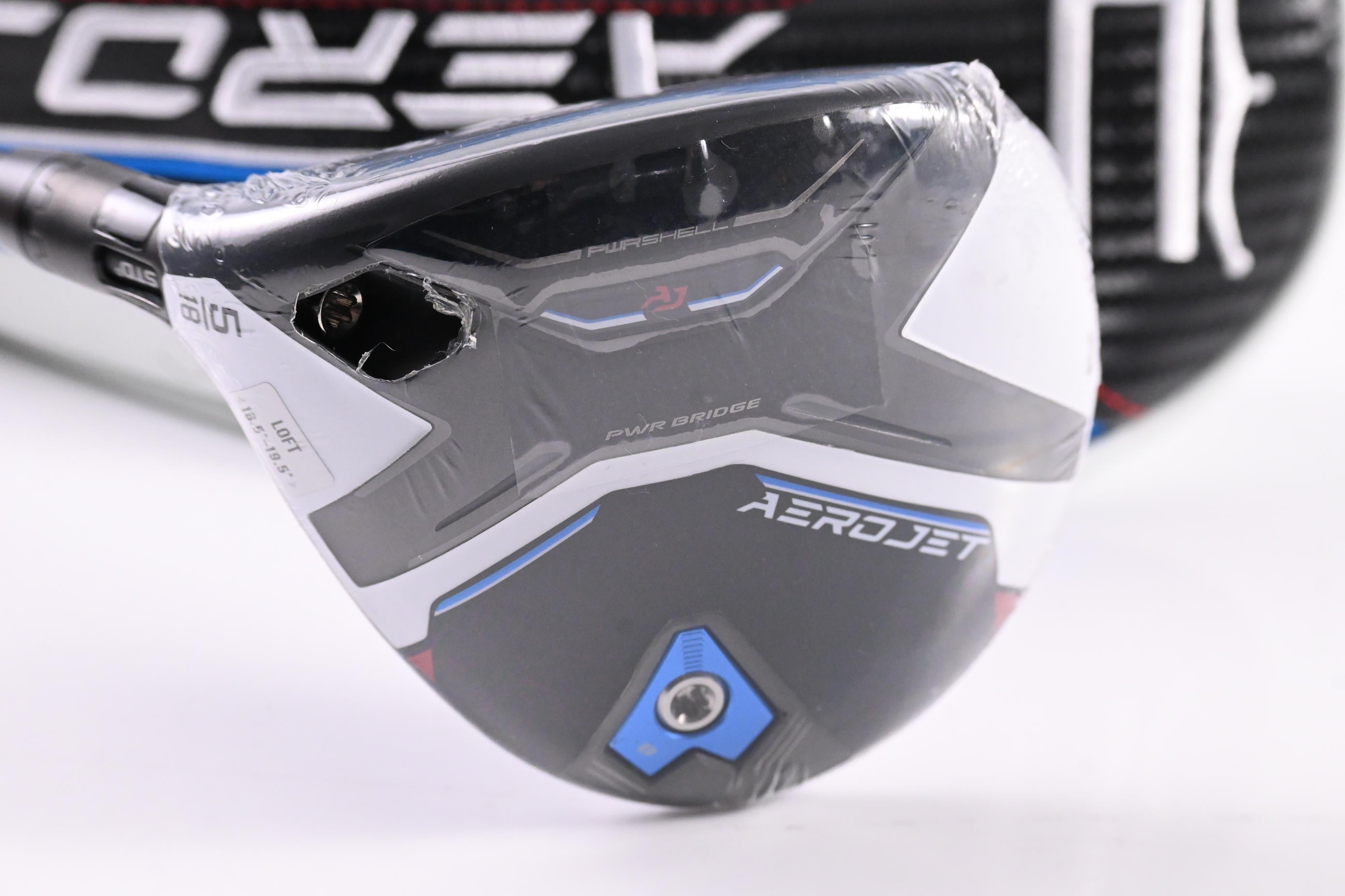 Left Hand Cobra Aerojet #5 Wood / 18 Degree / Senior Flex UST Helium Nanocore 5