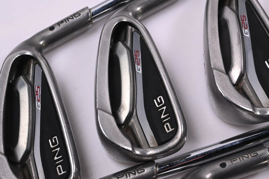 Ping G25 Irons / 4-PW+SW / Black Dot / Stiff Flex Ping CFS Shafts