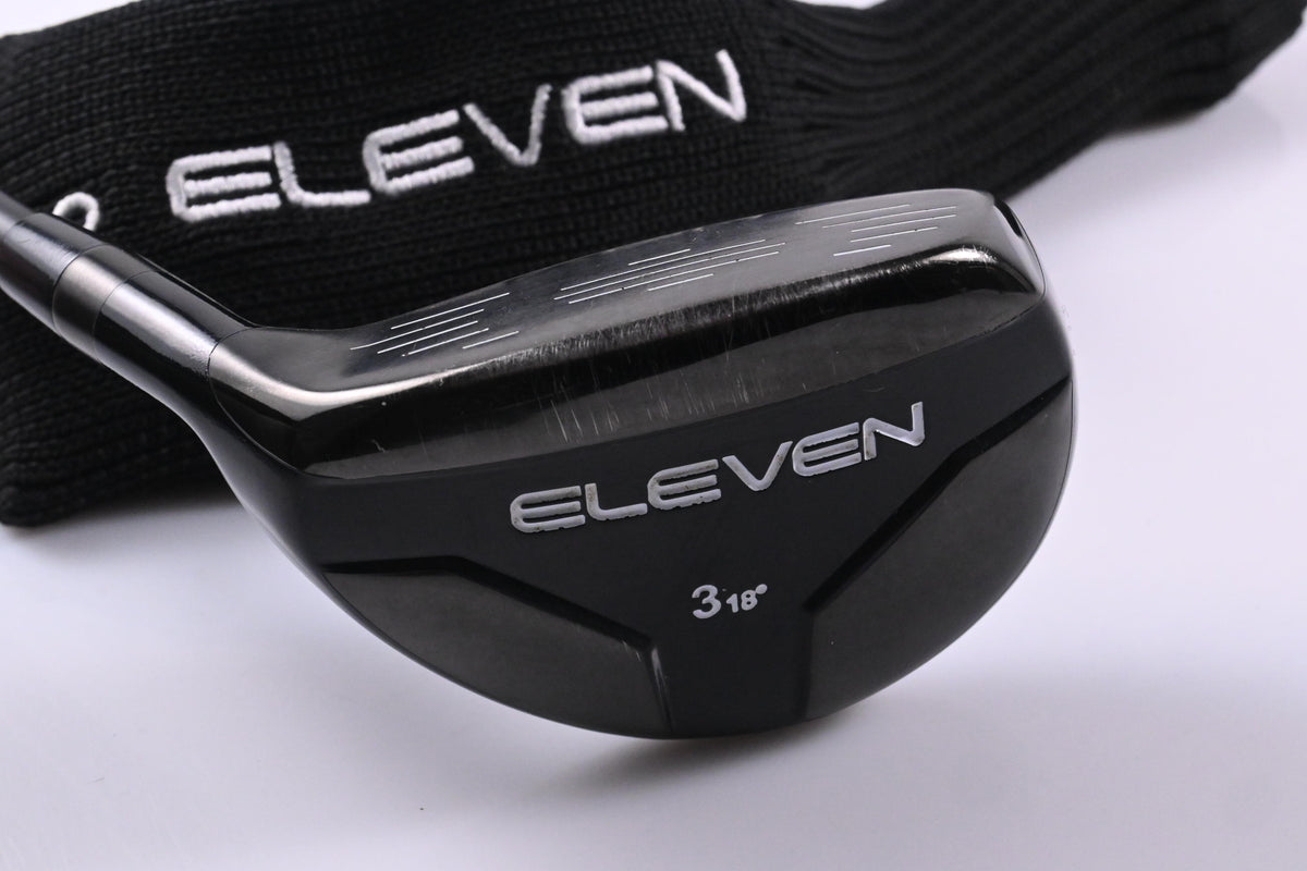 Left Hand Eleven #3 Hybrid / 18 Degree / Senior Flex KBS TGI 60 Shaft