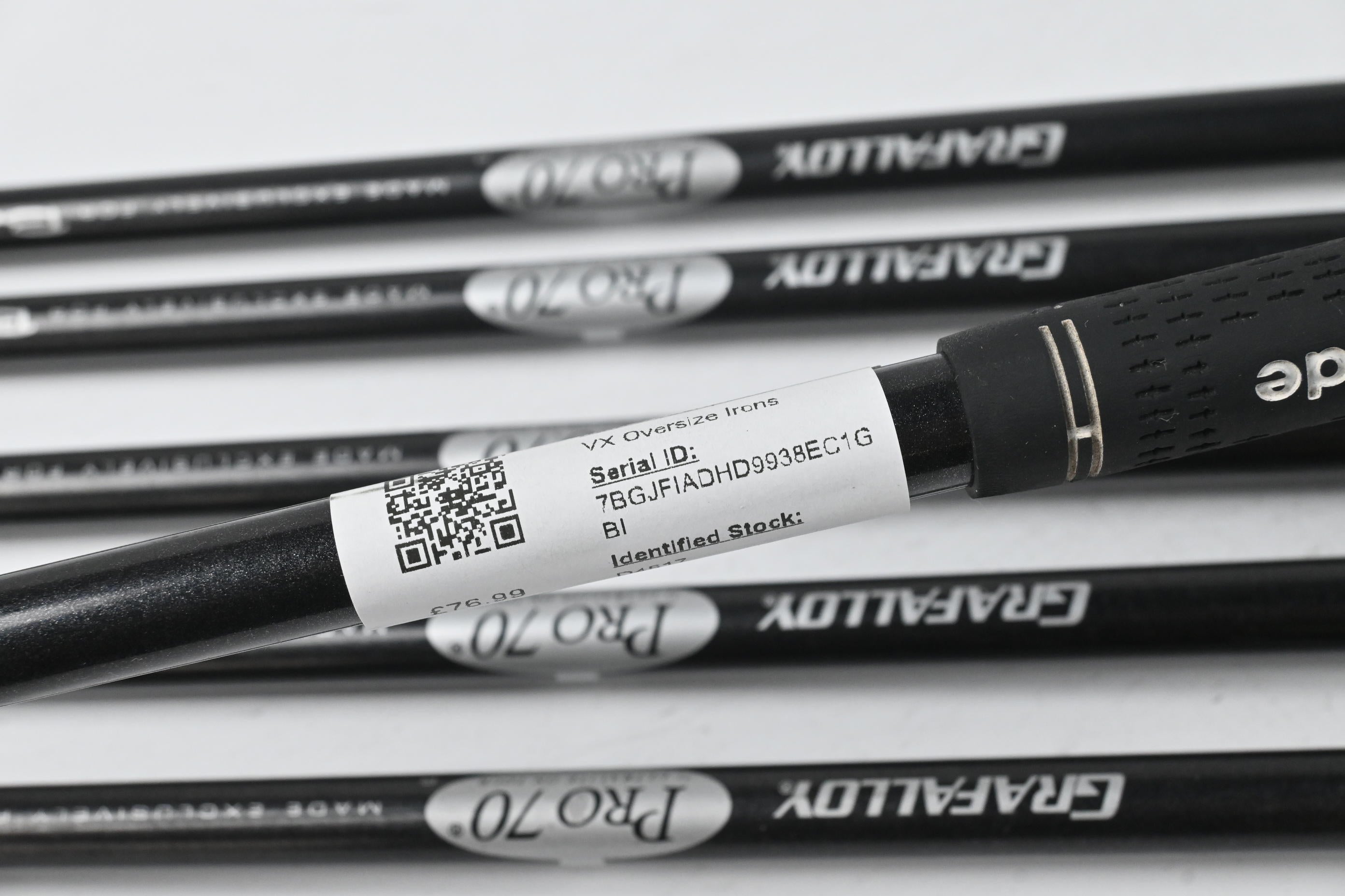 Benross VX Oversize Irons / 6-PW+SW / Regular Flex Grafalloy Pro 70 Shafts