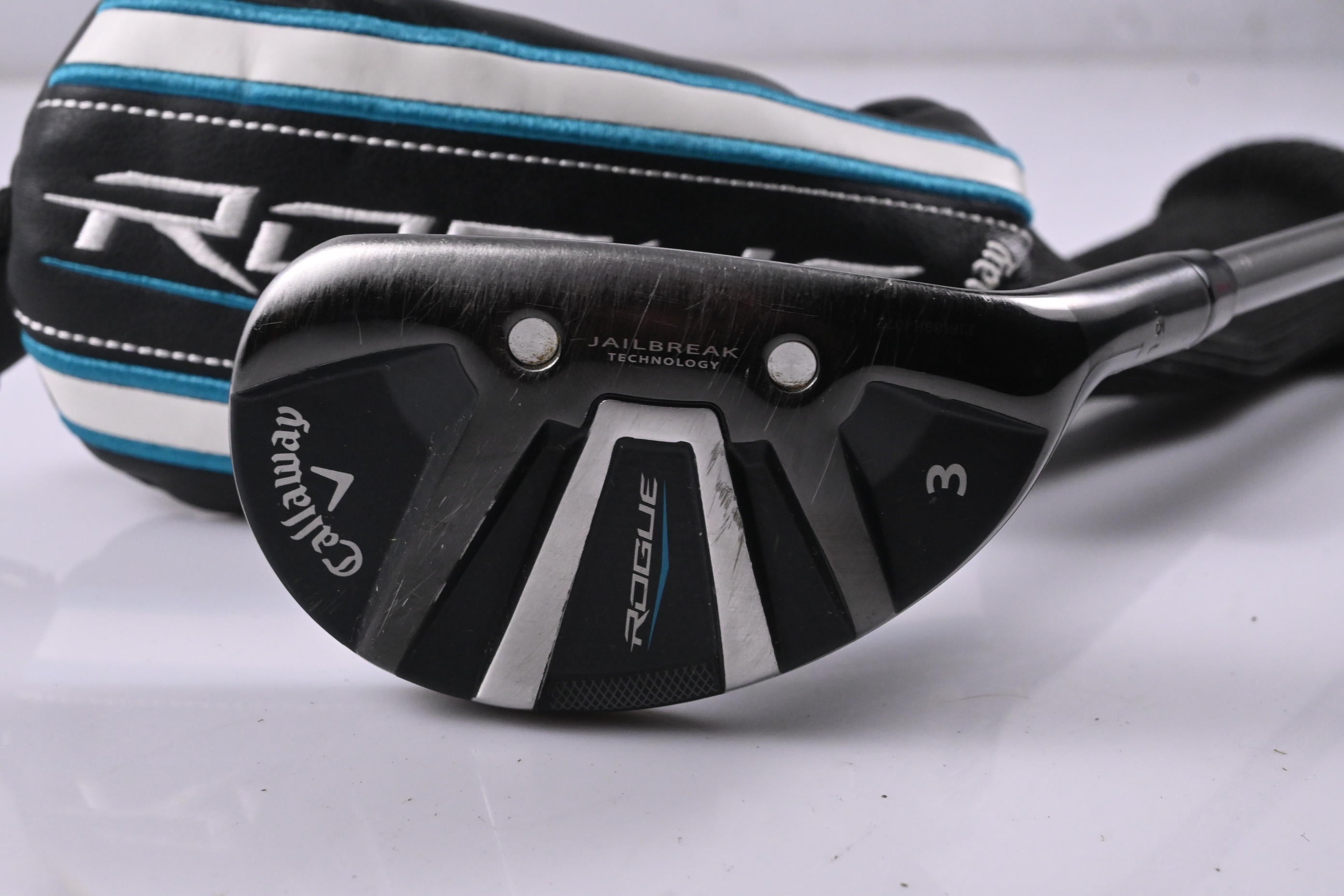 Callaway Rogue #3 Hybrid / 19 Degree / Stiff Flex Aldila Synergy 60 Shaft