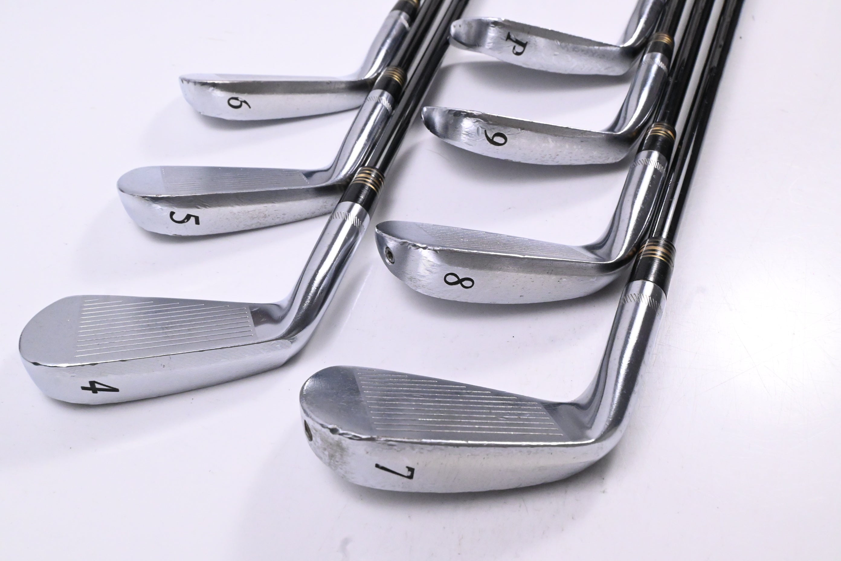 Sub 70 659 CB Irons / 4-PW / Stiff Flex KBS $-Taper 120 Shafts
