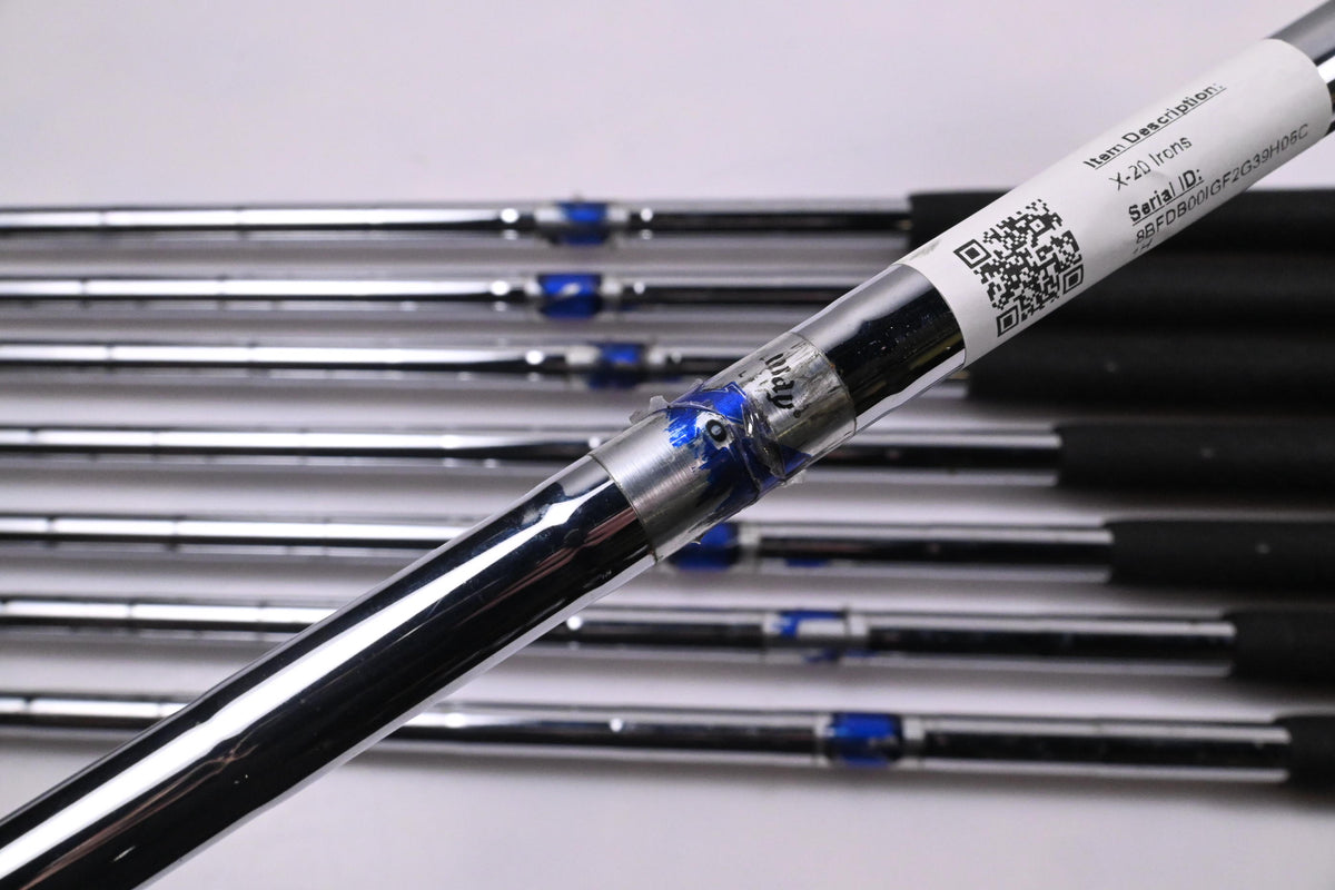 Callaway X-20 Irons / 4-PW+SW / UniFlex Callaway Shafts