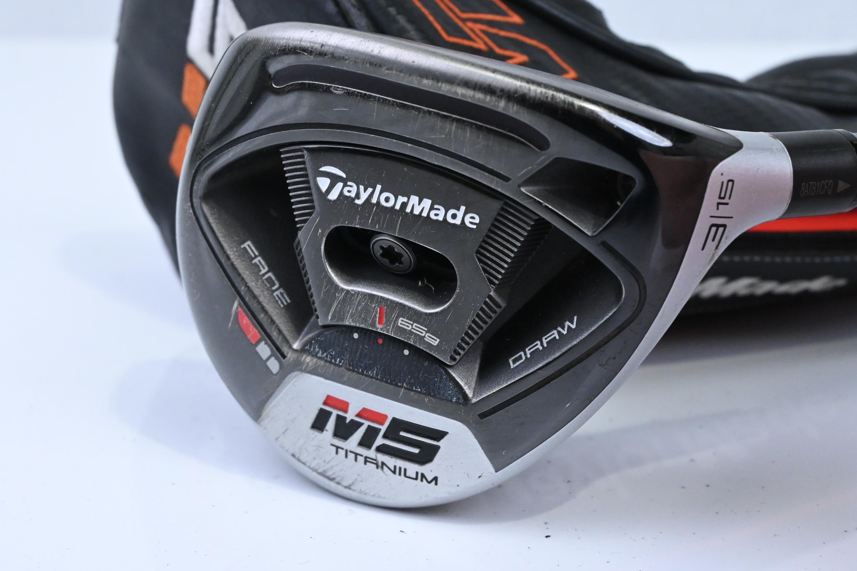 Taylormade M5 #3 Wood / 15 Degree / Stiff Flex Tensei CK Orange 65 Shaft