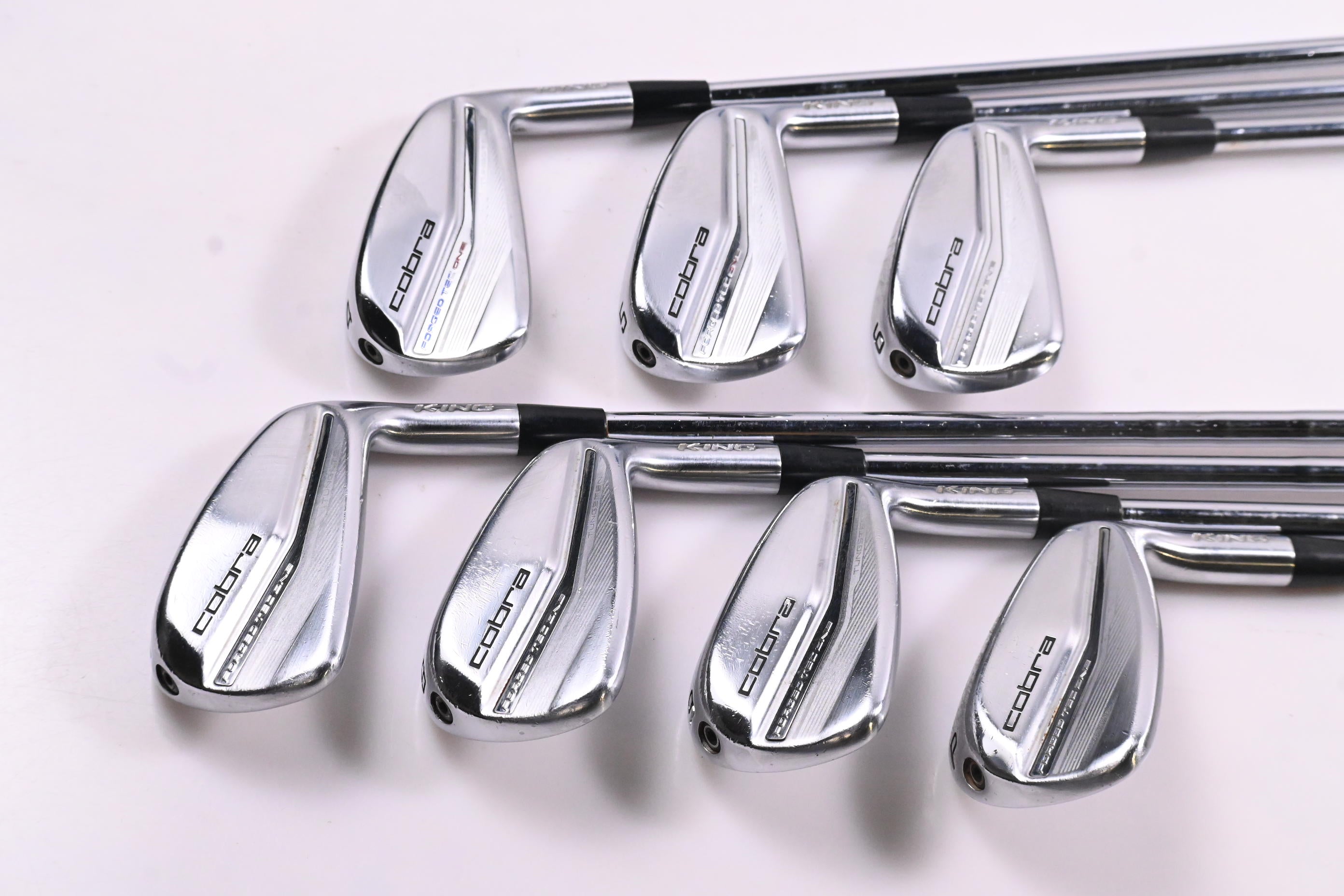 Cobra Forged Tec One Length 2022 Irons / 4-PW / Regular Flex KBS $-Taper Lite