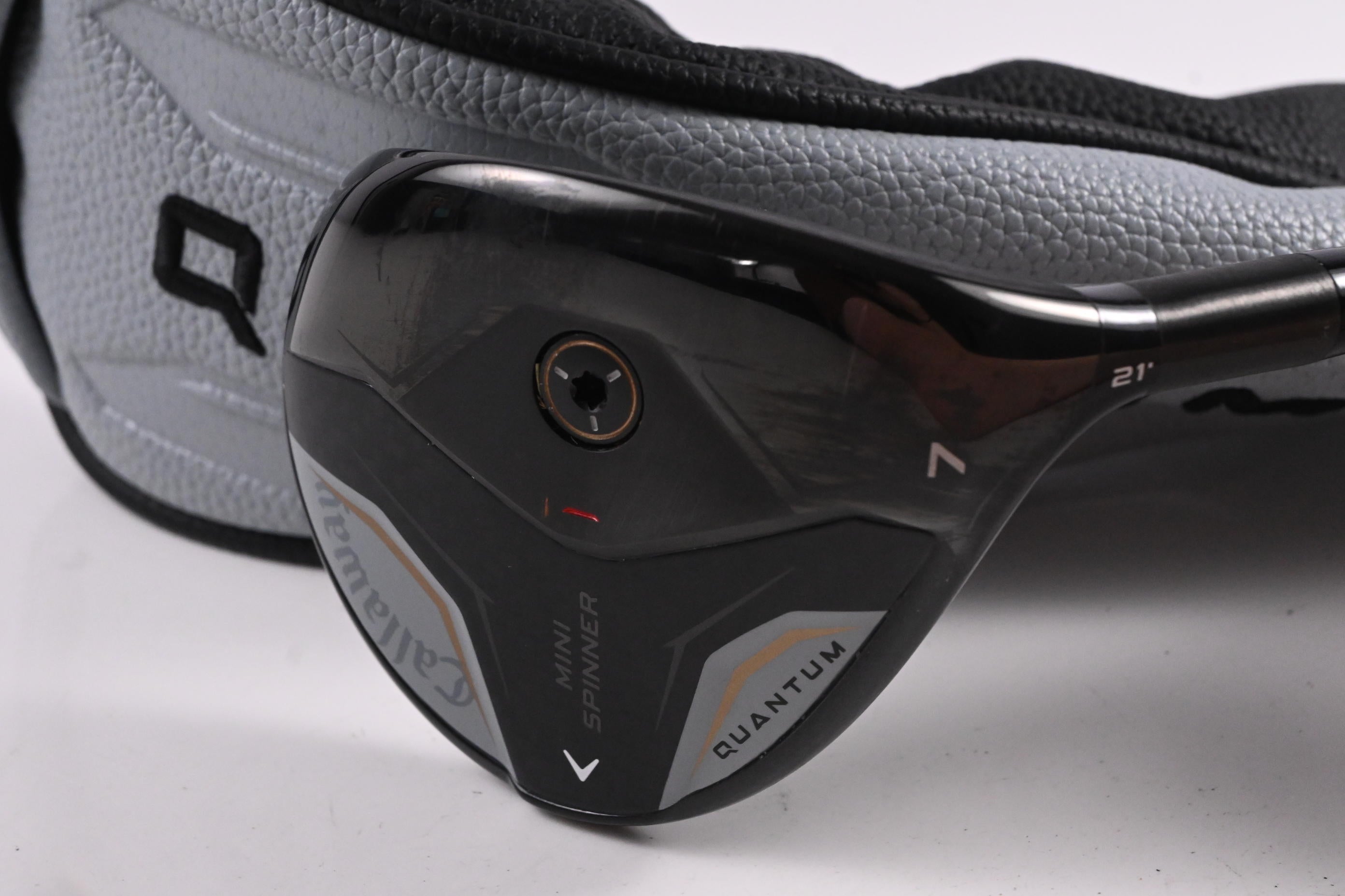 Callaway Quantum Mini Spinner #7 Wood / 21 Degree / Senior Flex Vanquish 5 Shaft