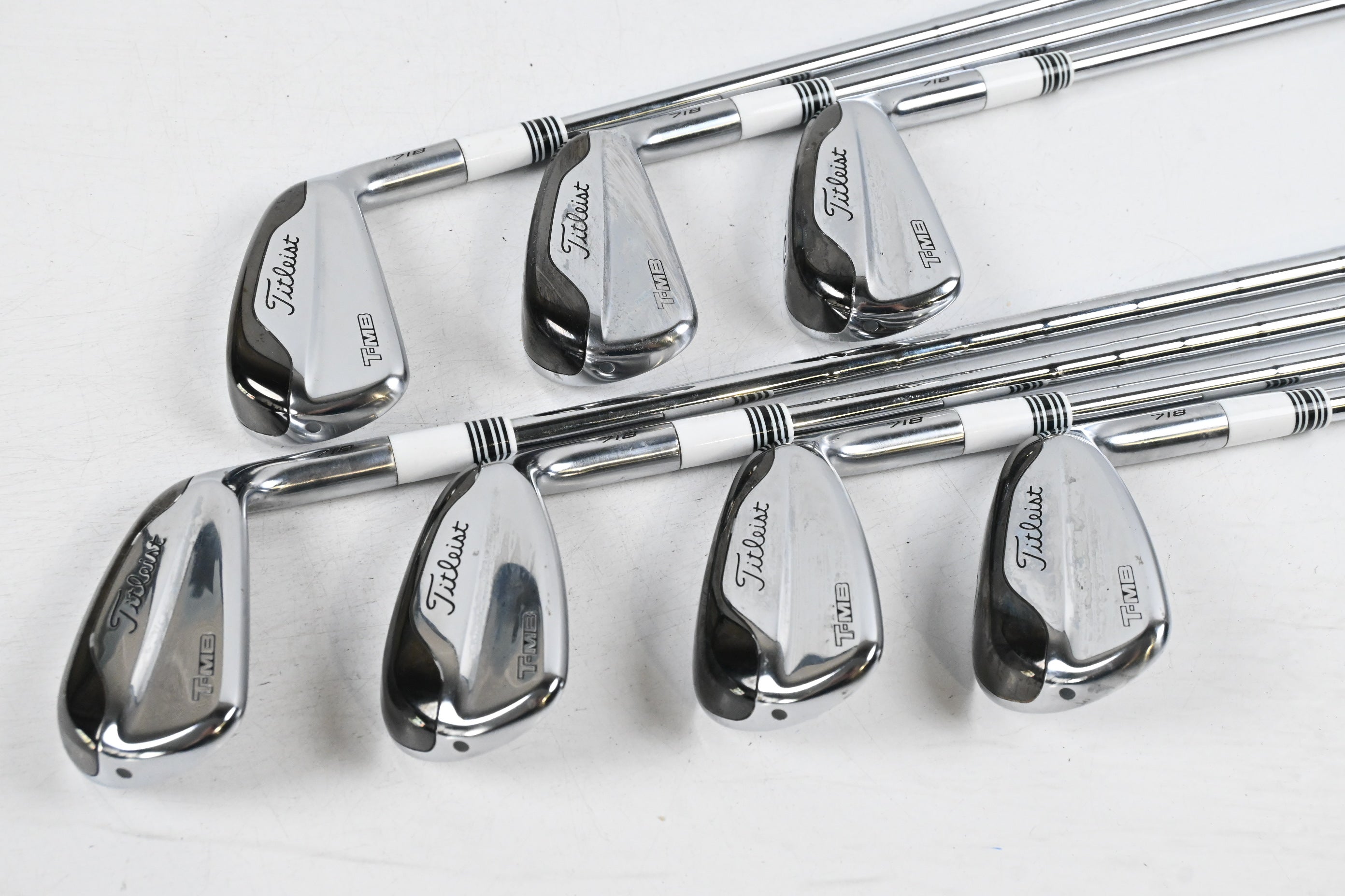 Titleist 718 T-MB Irons / 4-PW / Stiff Flex KBS Tour Lite Shafts