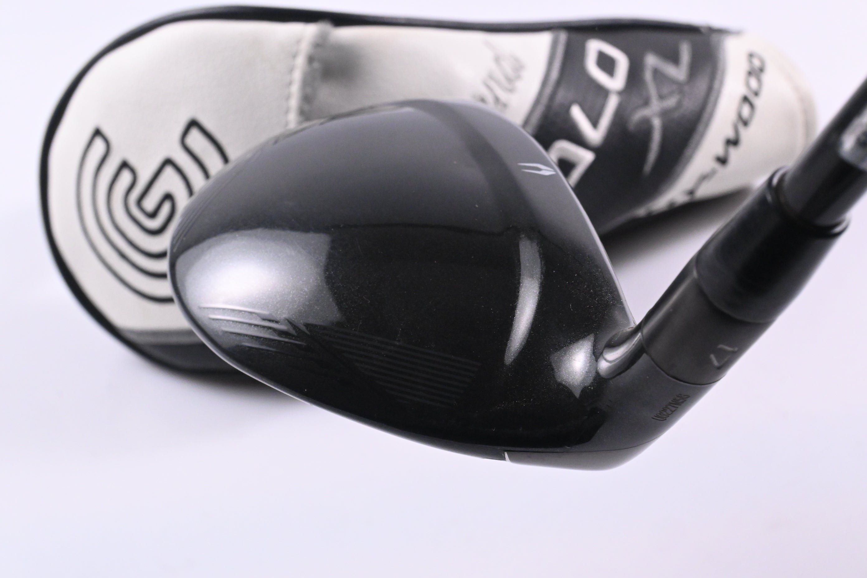 Left Hand Cleveland Halo XL Hy-Wood #3+ Hybrid / 17 Degree / Regular Flex Tensei