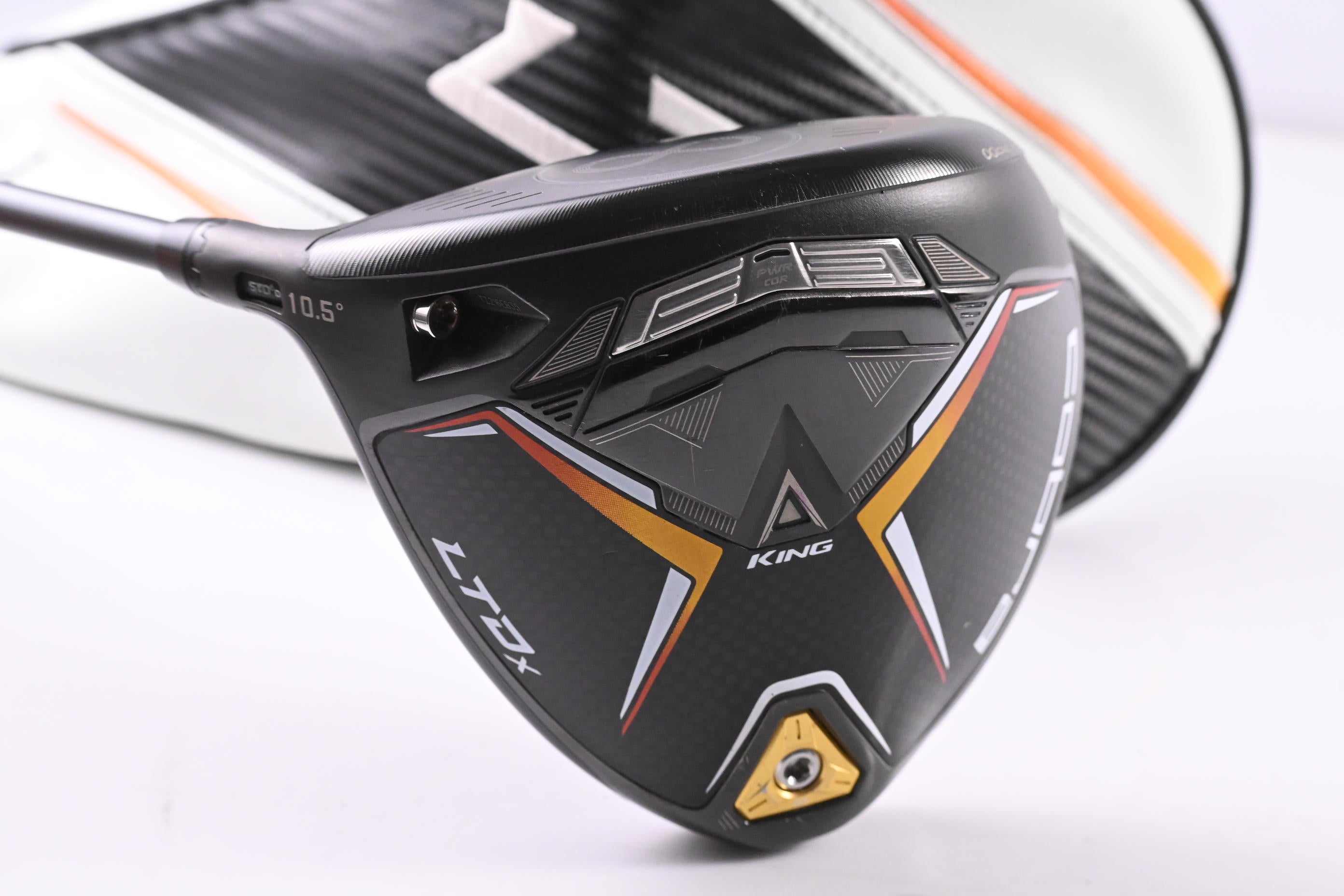 Left Hand Cobra LTDx Driver / 10.5 Degree / Stiff Flex HZRDUS Smoke iM10 Green
