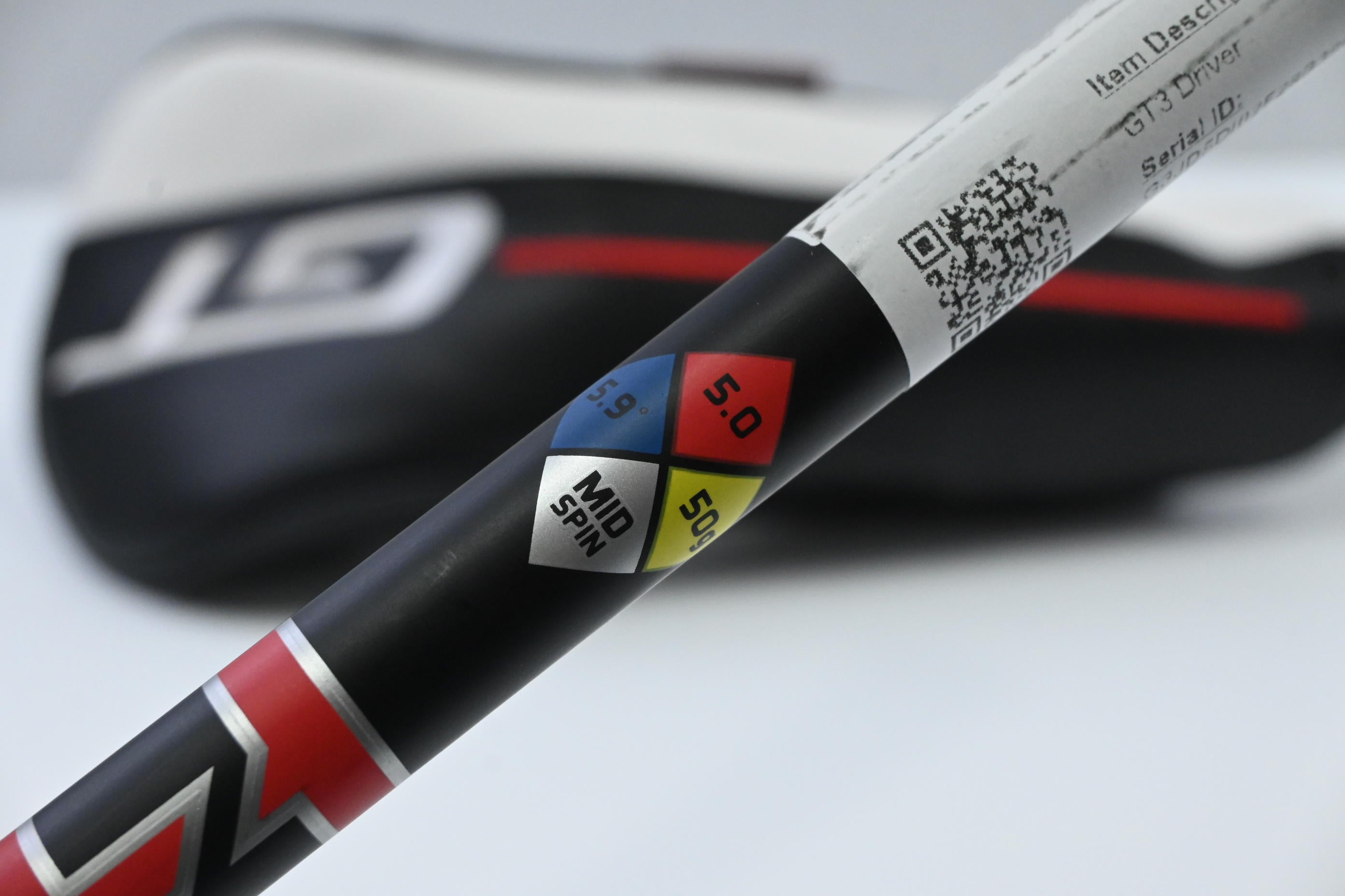 Titleist GT3 Driver / 10 Degree / Senior Flex HZRDUS Gen4 Red CB 50
