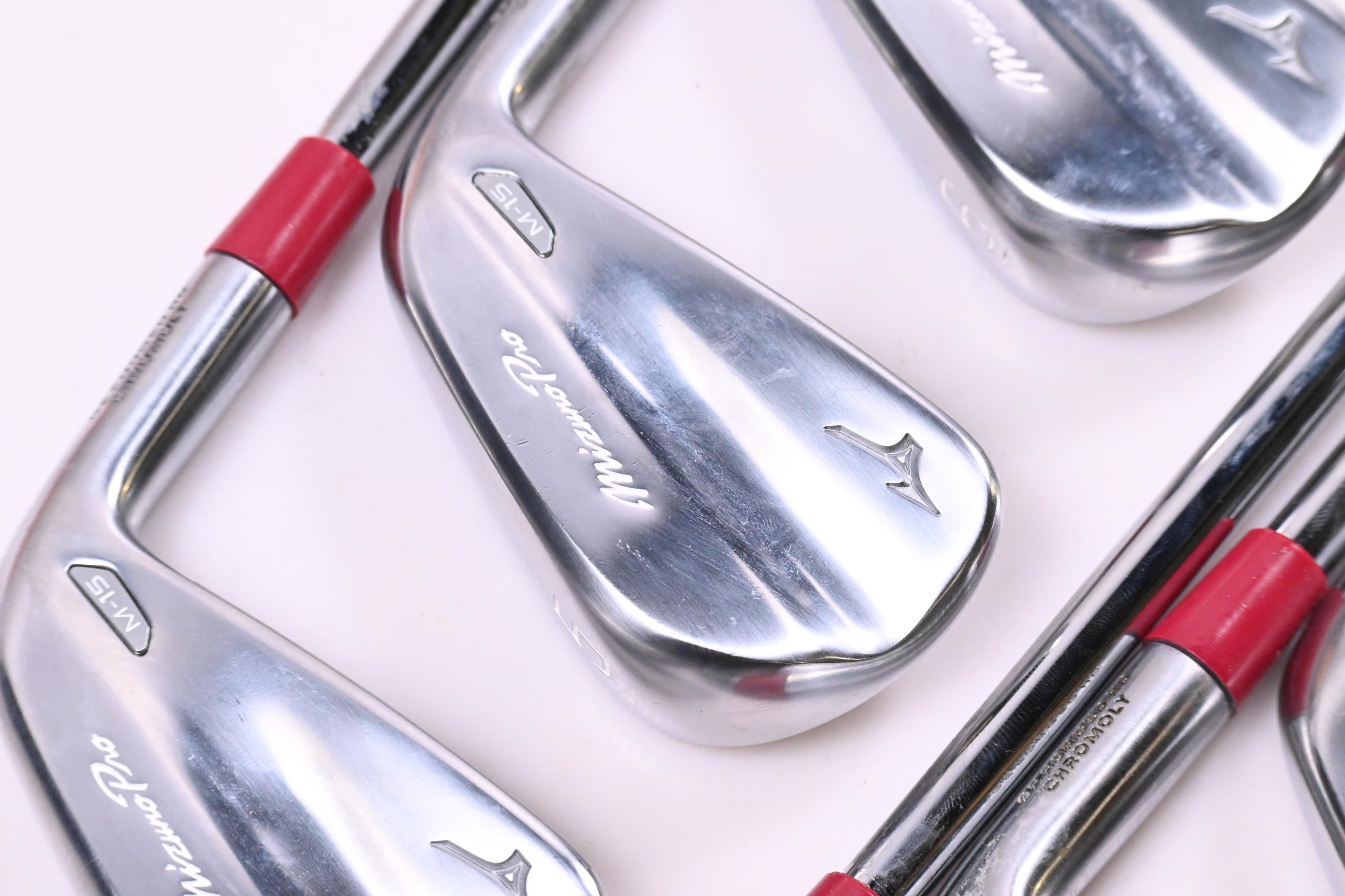 Mizuno M-15 Irons / 4-PW / Stiff Flex KBS Tour 120 Shafts