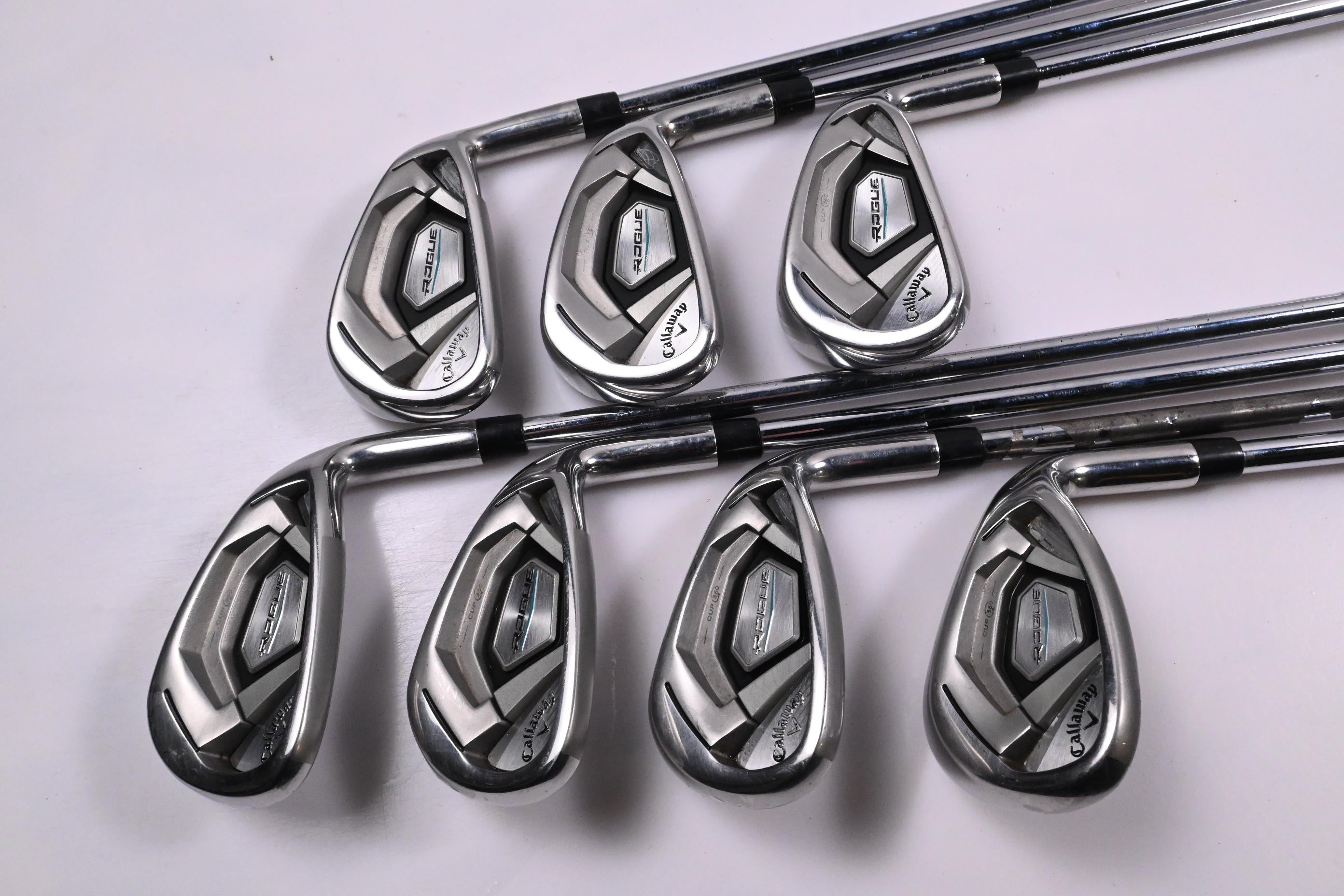 Callaway Rogue Irons / 5-PW+SW / Regular Flex XP 95 R300 Shafts