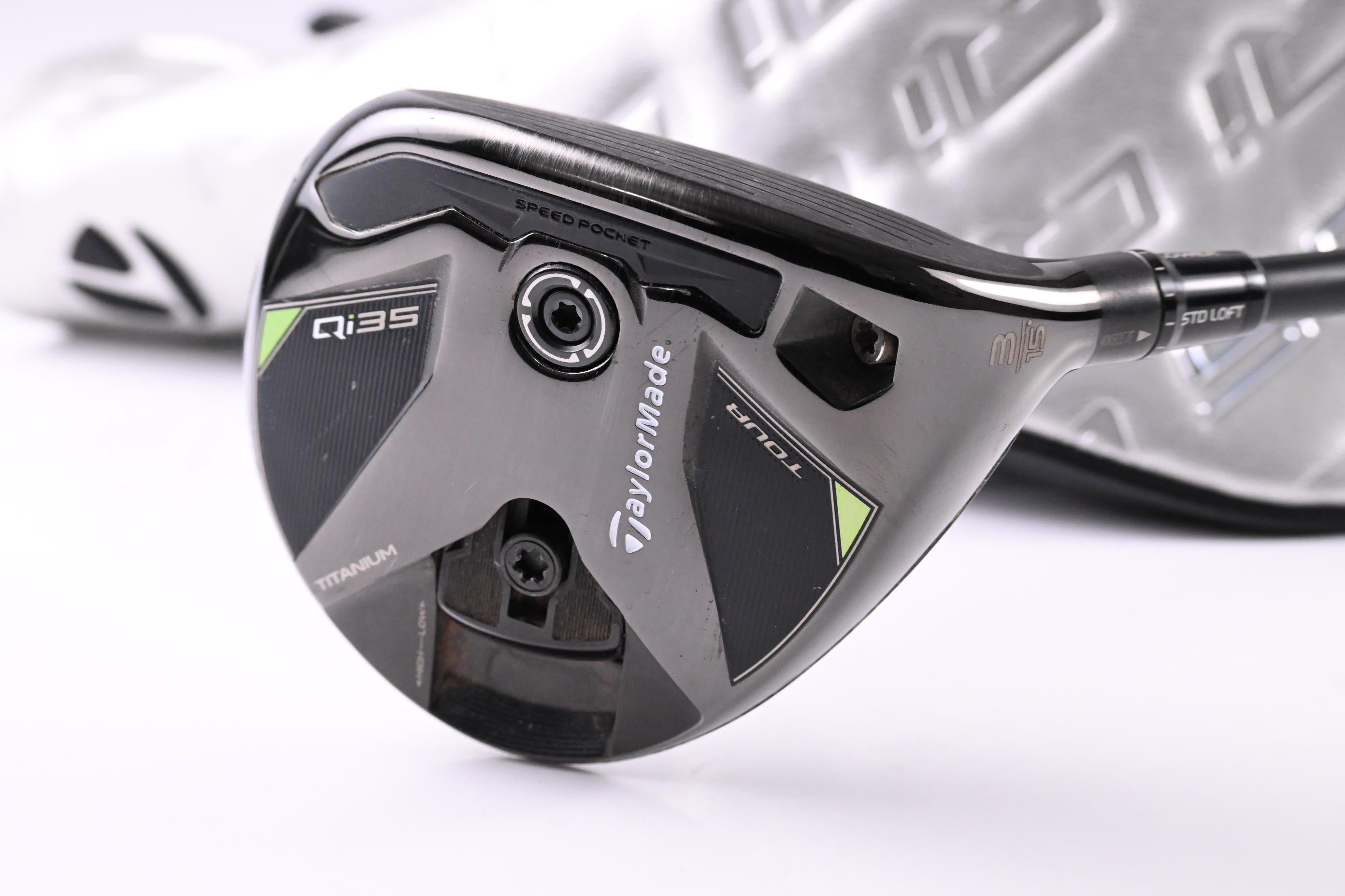 Taylormade Qi35 Tour #3 Wood / 15 Degree / Stiff Flex Tensei AV Blue 75 Shaft