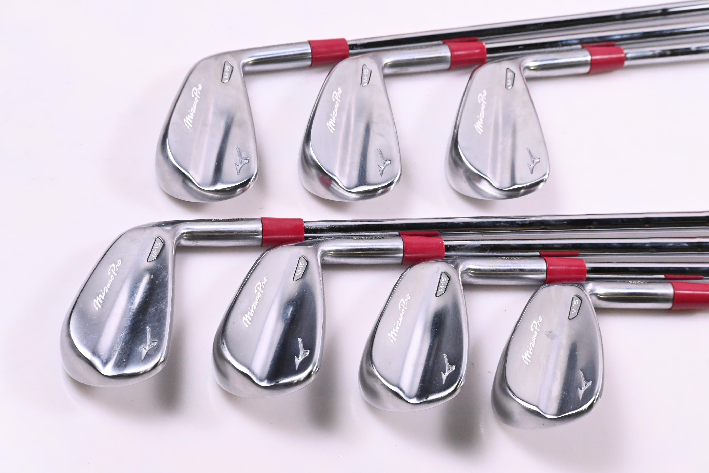 Mizuno M-15 Irons / 4-PW / Stiff Flex KBS Tour 120 Shafts