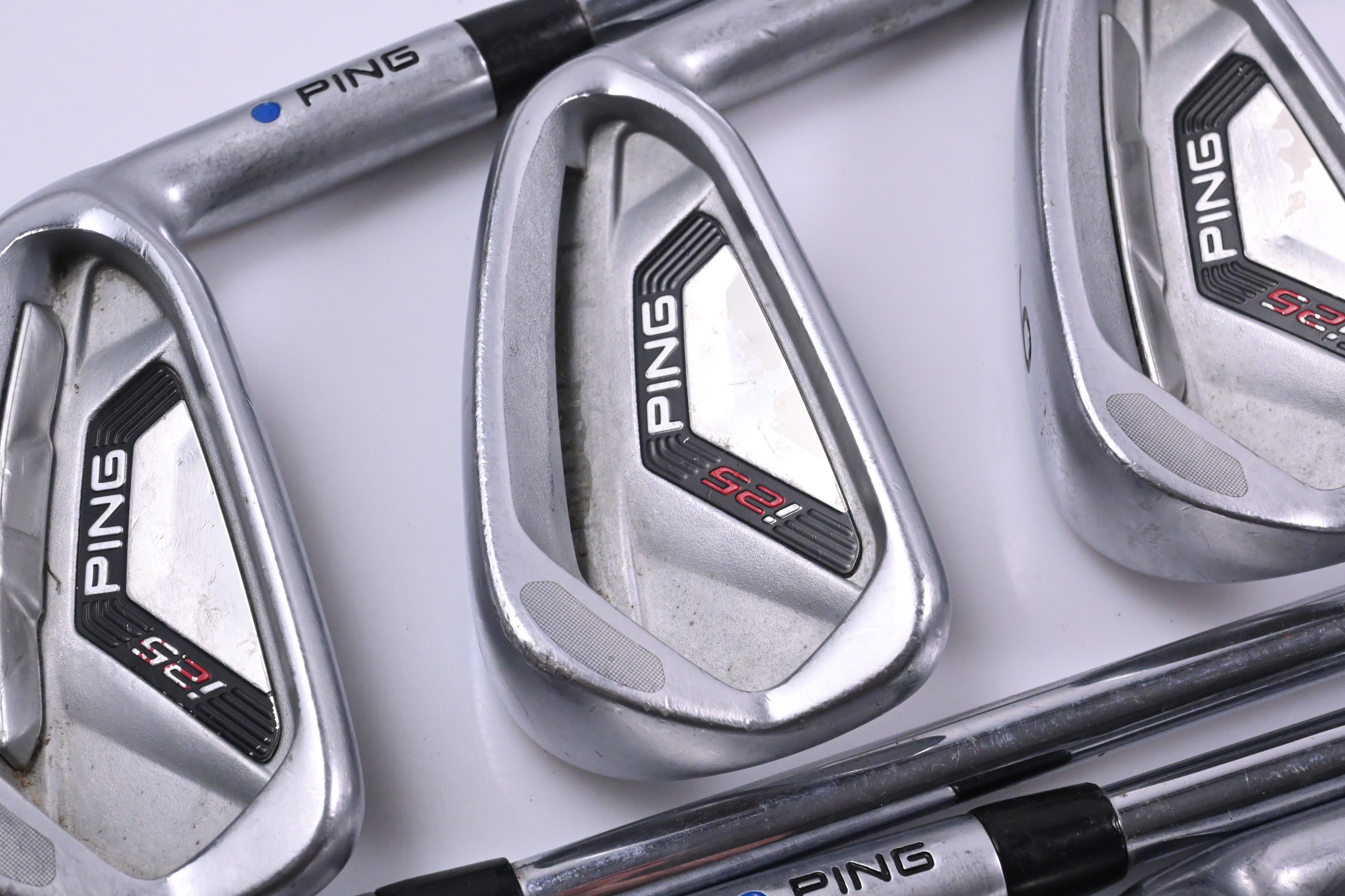 Ping i25 Irons / 4-PW / Blue Dot / Regular Flex Ping CFS Shafts
