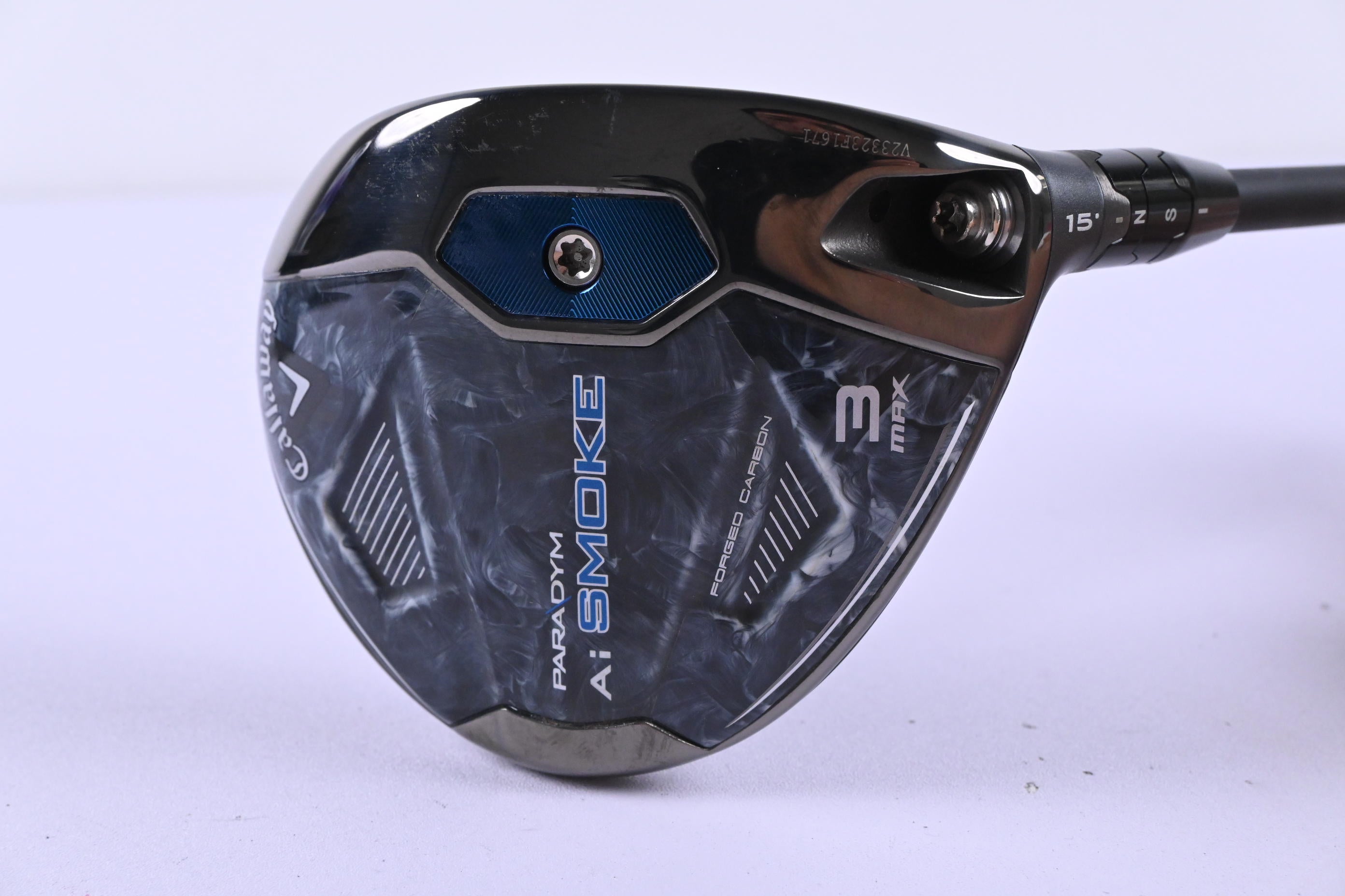 Callaway Paradym Ai Smoke Max #3 Wood / 15 Degree / Stiff Flex Tensei AV Blue 65
