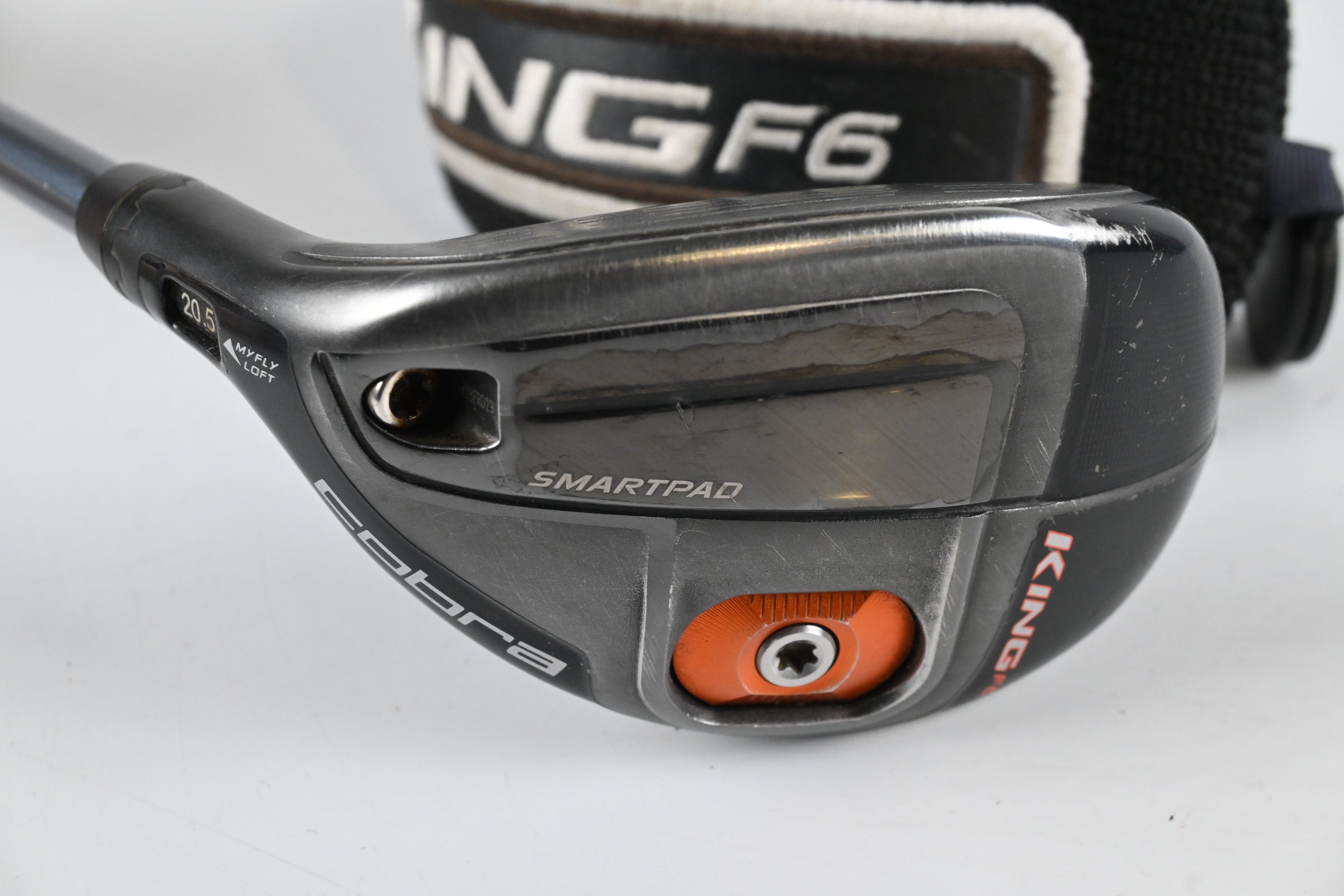 Left Hand Cobra King F6 #3 Hybrid / 19-22 Degree / Regular Flex Matrix Ozik HQ4