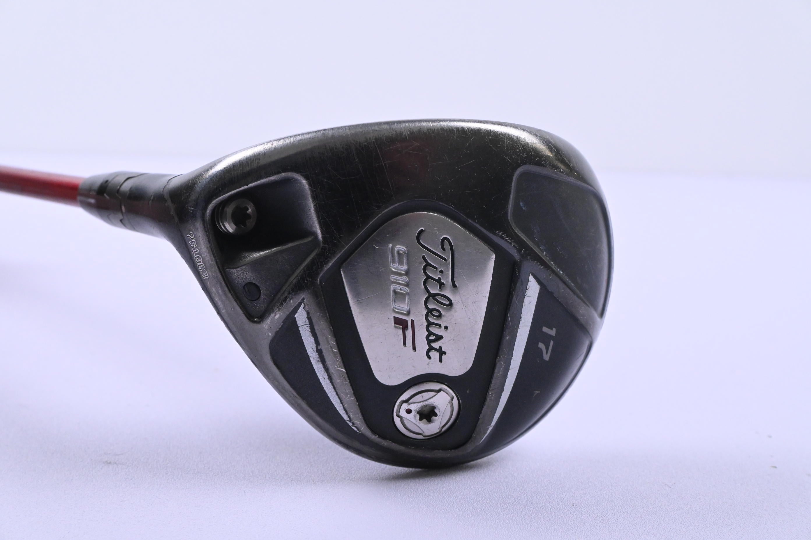 Left Hand Titleist 910 F #4 Wood / 17 Degree / Senior Flex Bassara W-Series 55