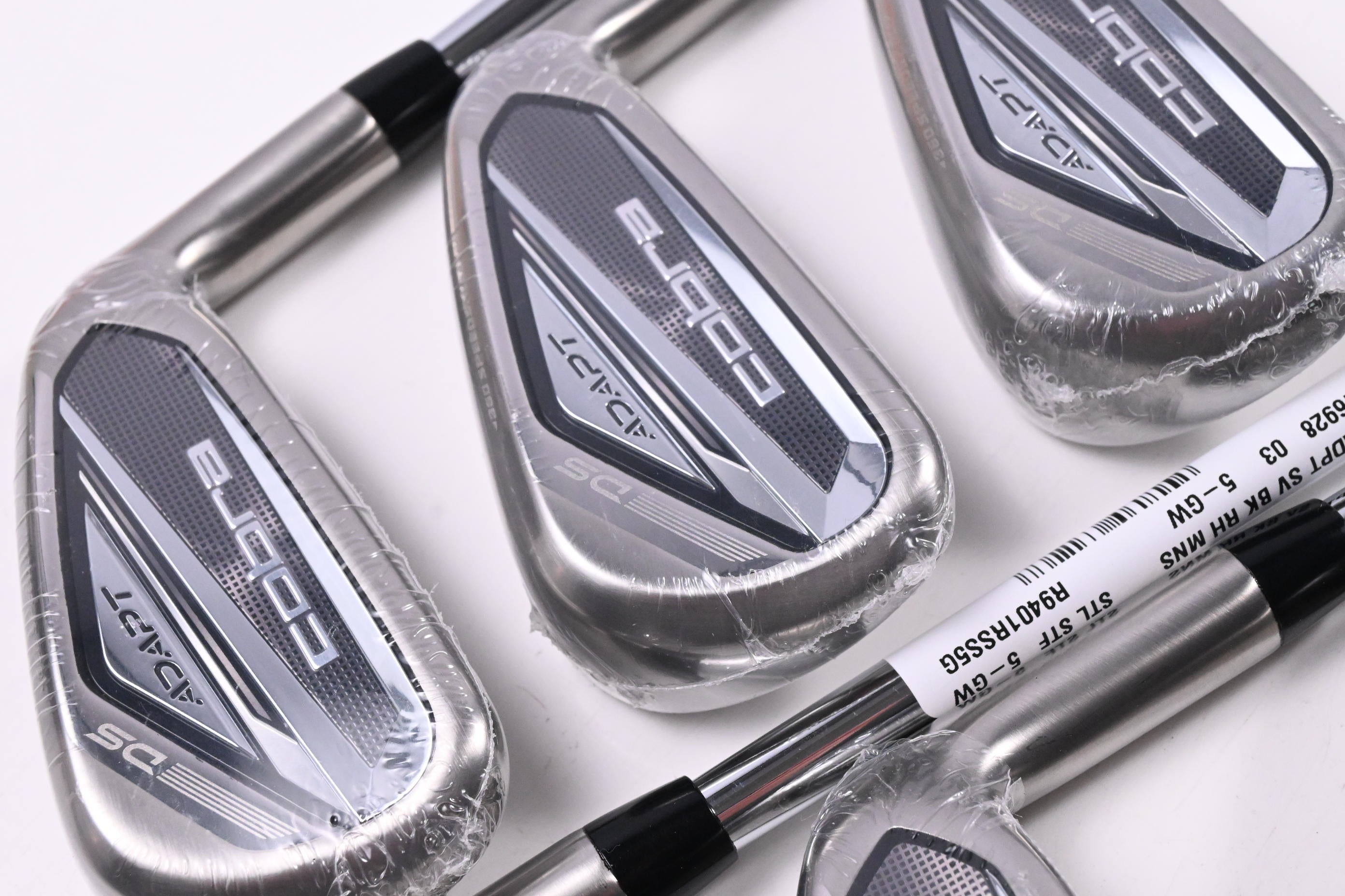 Cobra DS-Adapt Irons / 5-PW+GW / Stiff Flex KBS Tour Lite Shafts