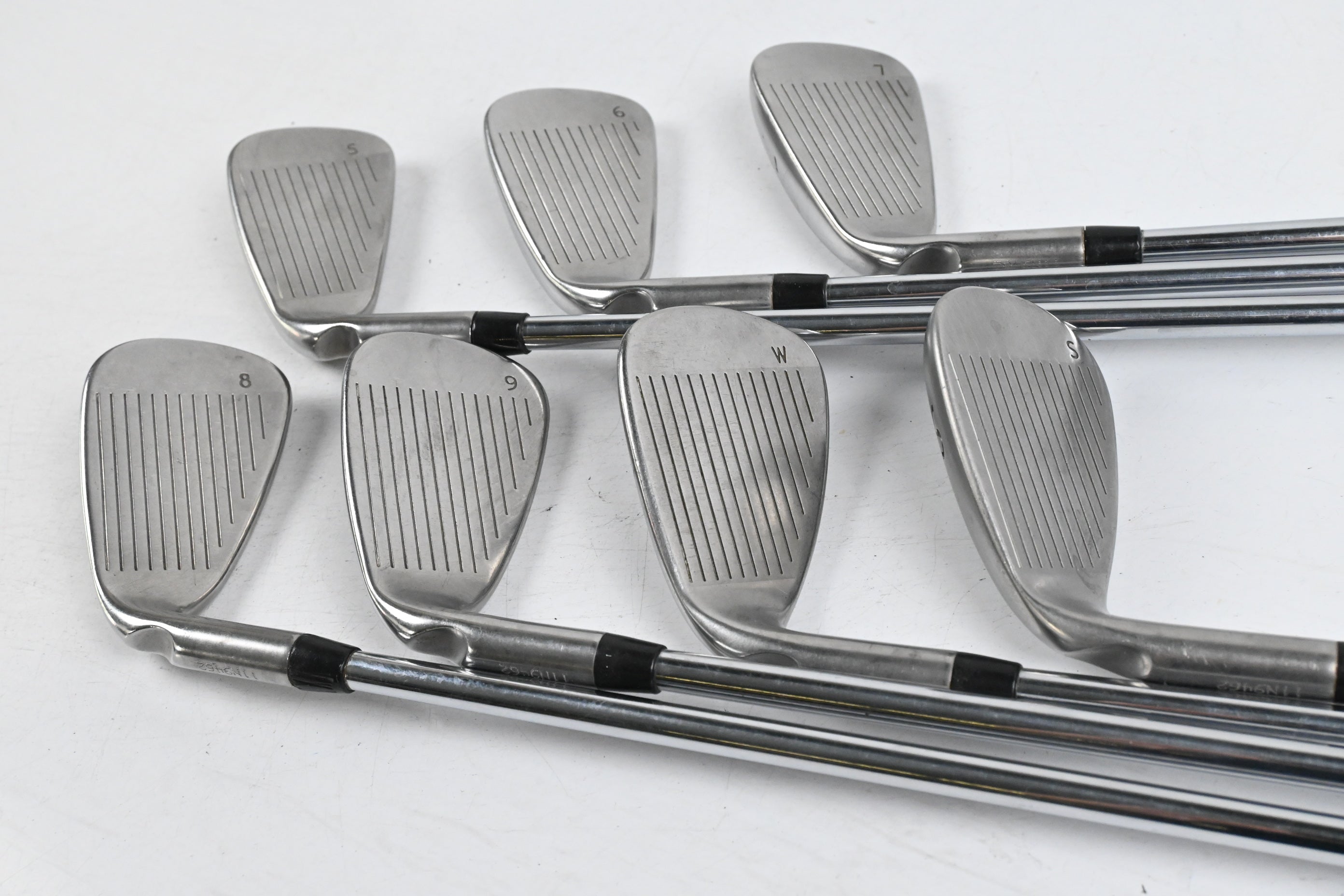 Ping G Series Irons / 5-PW+SW / Green Dot / Regular Flex Ping AWT 2.0 Shafts