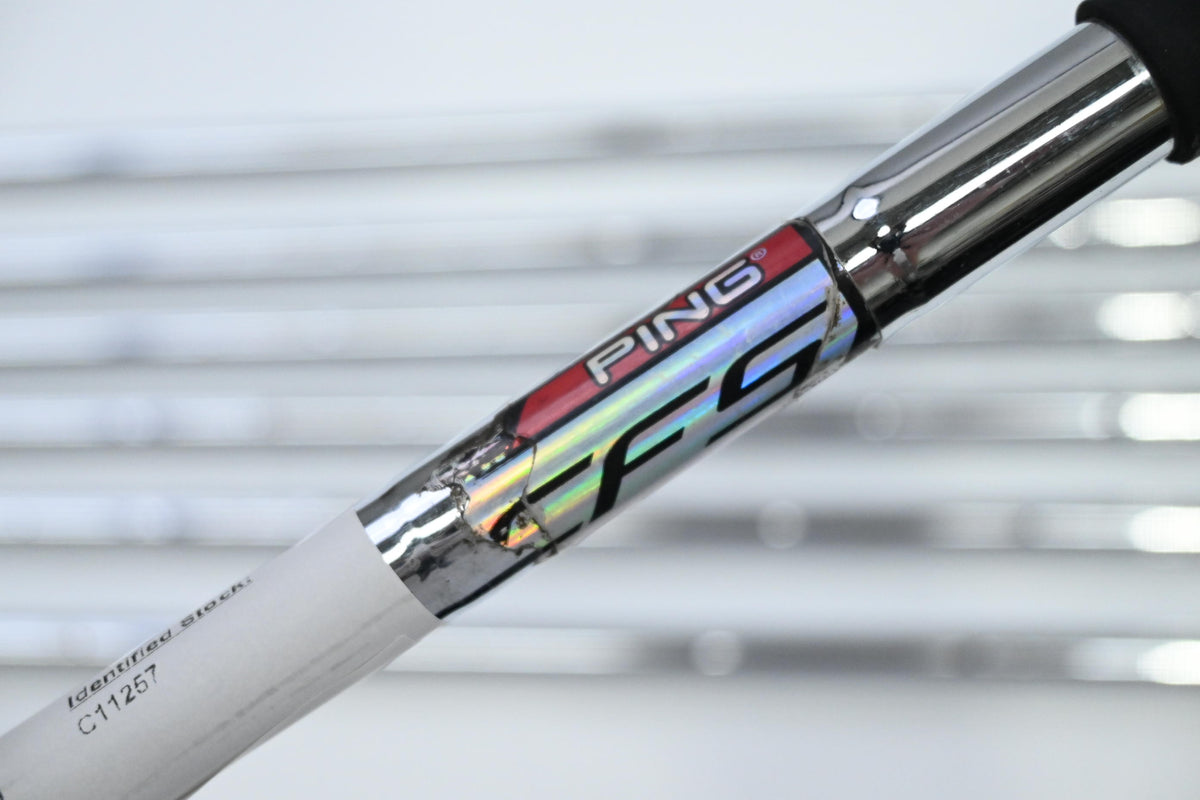 Left Hand Ping G25 Irons / 4-PW / Black Dot / Regular Flex Ping CFS Shafts