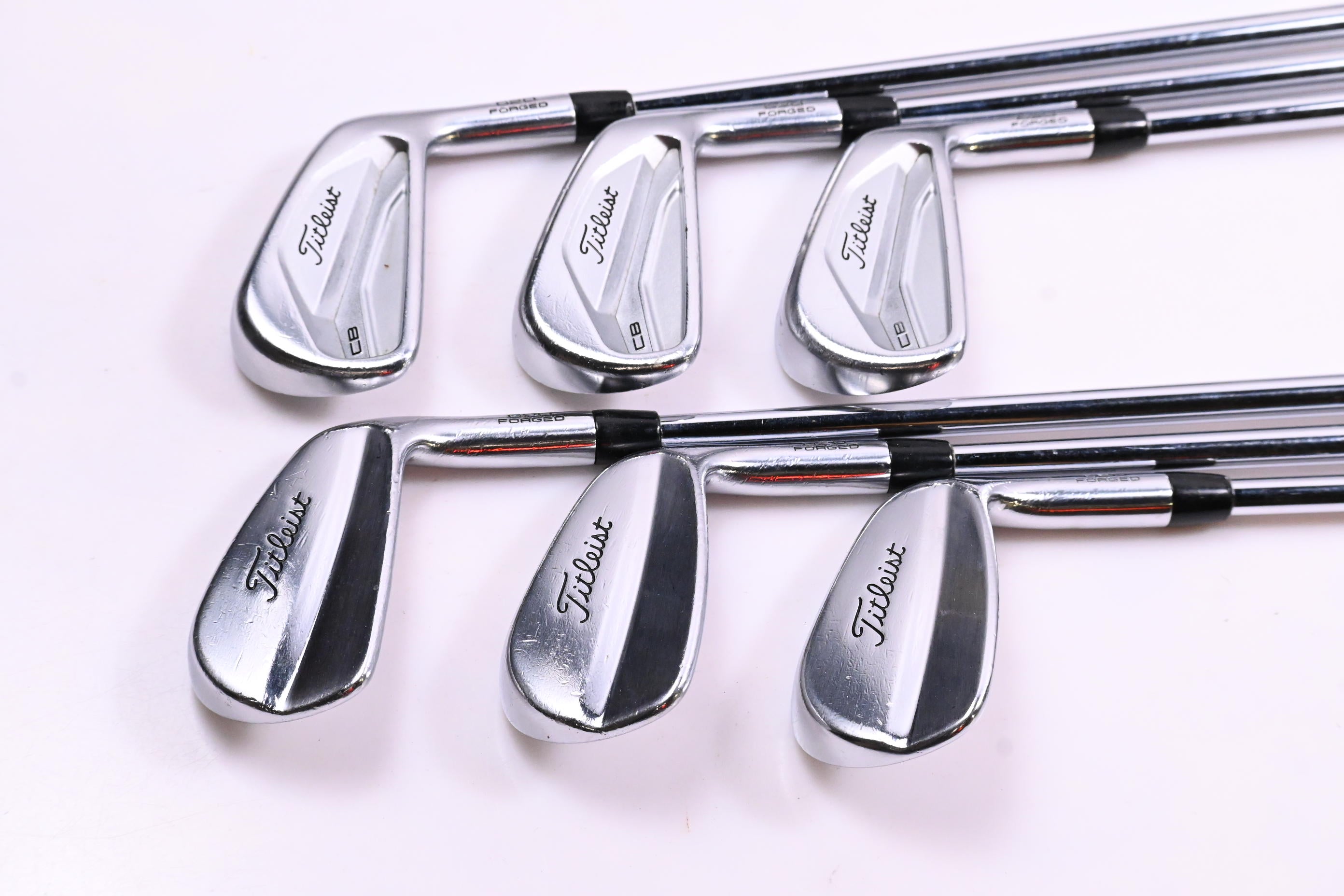 Titleist CB/MB 620 Irons / 4-9i / Stiff Flex Project X Shafts