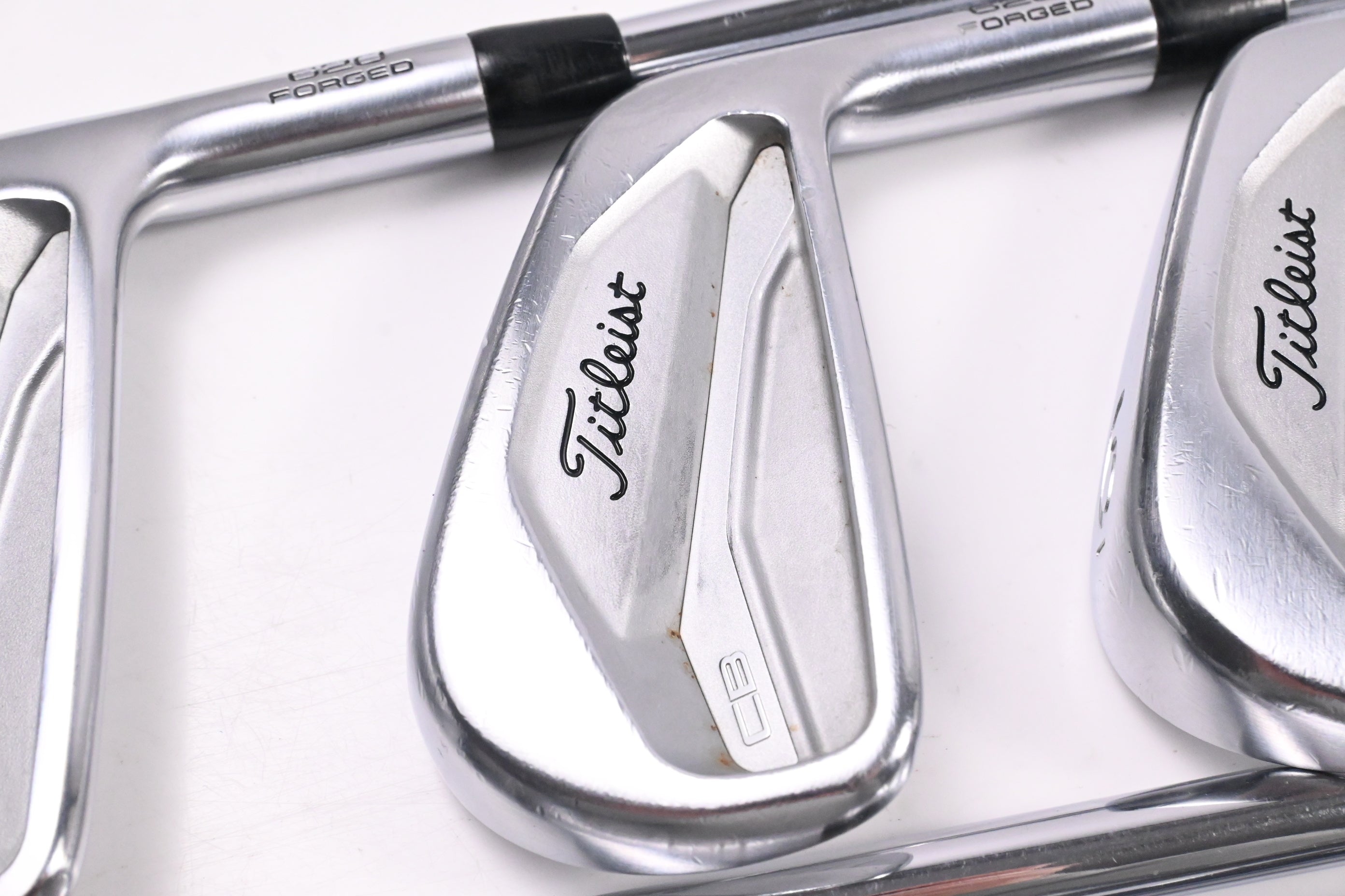 Titleist CB 620 Irons / 4-PW / Regular Flex Project X Rifle Shafts