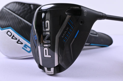 Ping G440 Max Driver / 10.5 Degree / Stiff Flex Ping Alta CB Blue 50 Shaft
