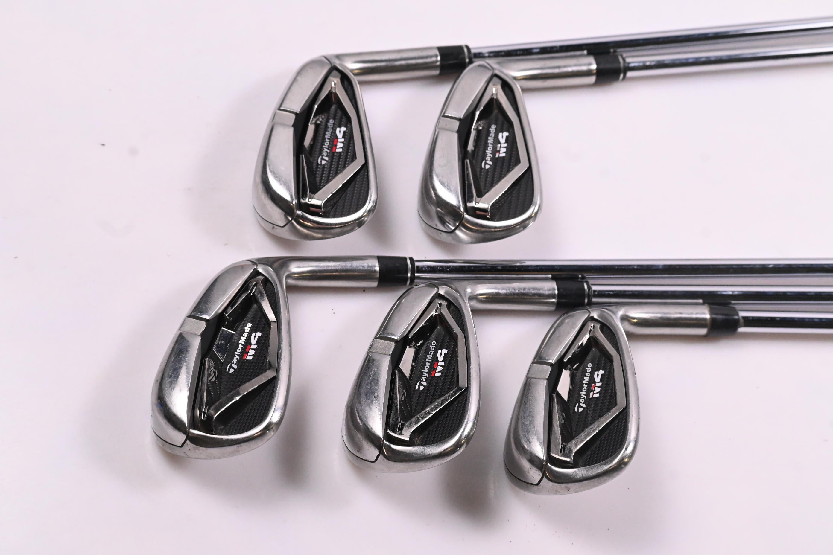 Taylormade M4 Irons / 6-PW / Regular Flex KBS MAX 85 Steel Shafts