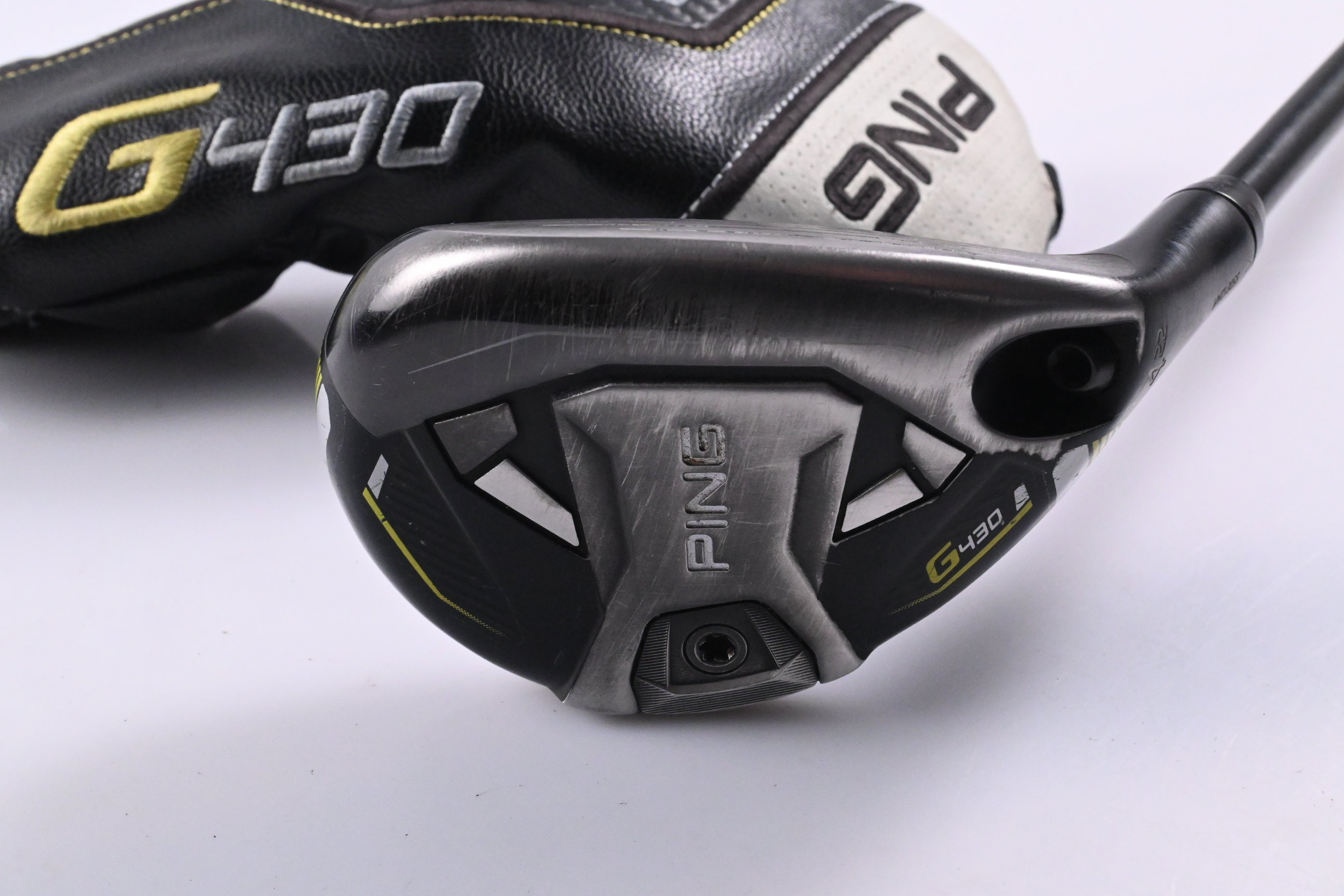 Ping G430 #4 Hybrid / 22 Degree / Regular Flex Ping Alta CB Black 70 Shaft