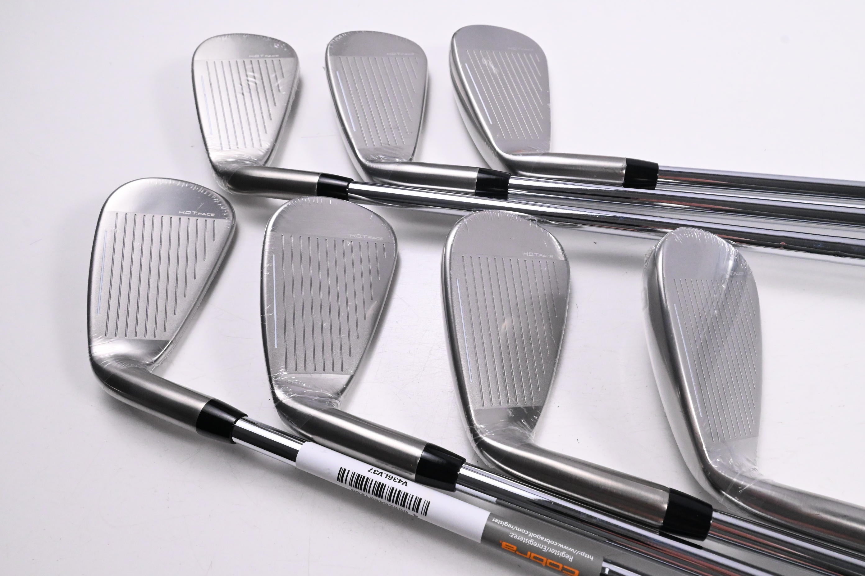 Cobra DS-Adapt Irons / 5-PW+GW / Stiff Flex KBS Tour Lite Shafts