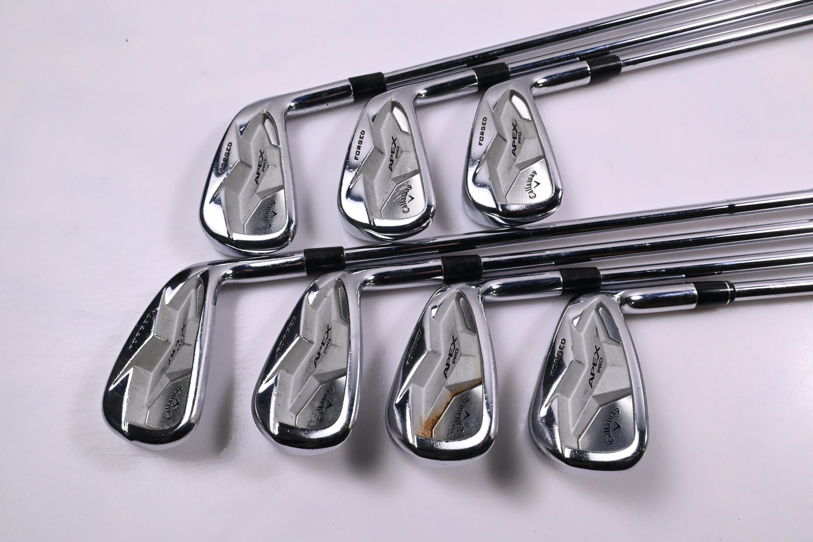 Callaway Apex Pro 19 Irons / 4-PW / Stiff Flex Elevate Tour Shafts