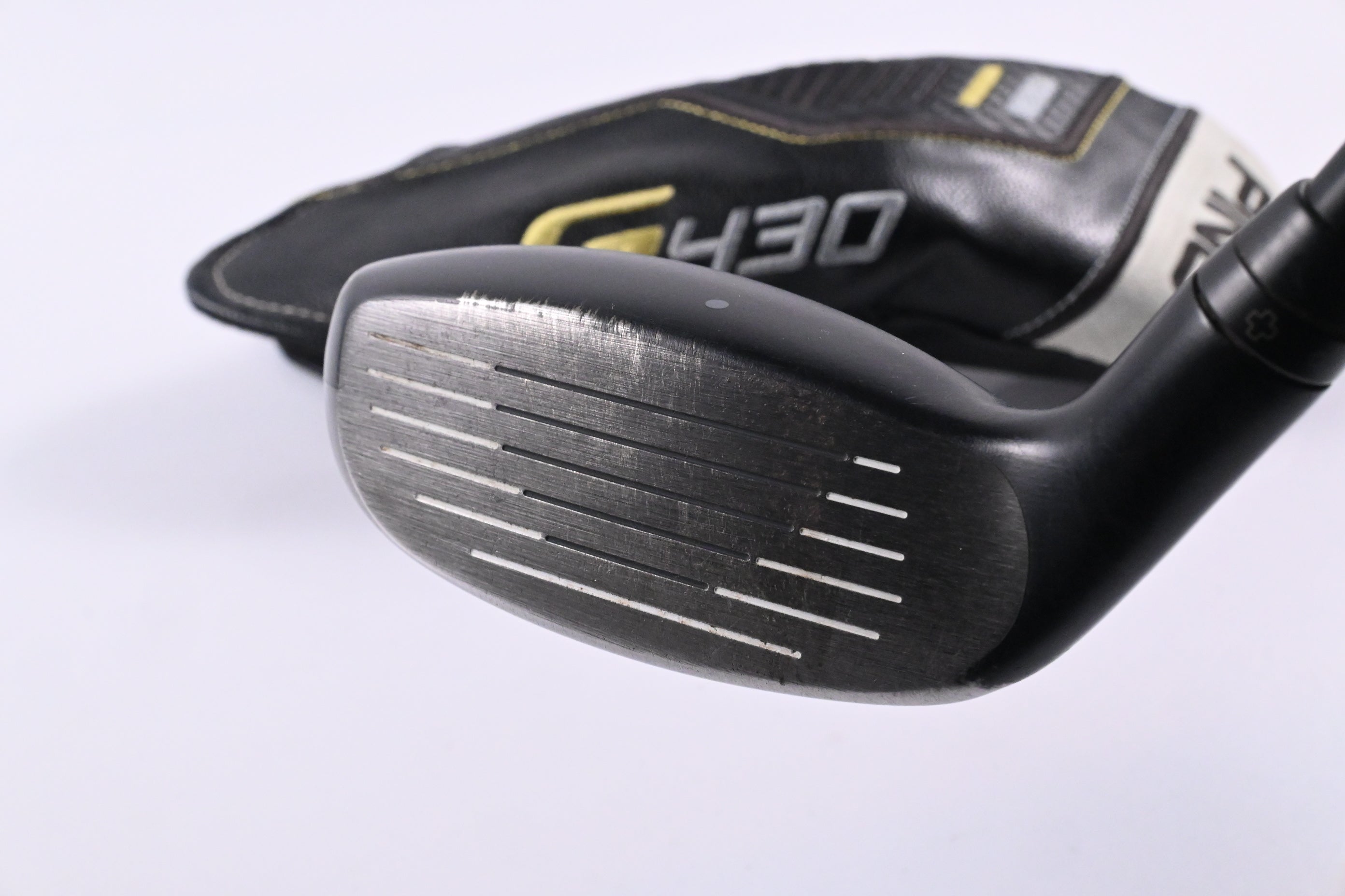 Ping G430 #4 Hybrid / 22 Degree / Regular Flex Ping Alta CB Black 70 Shaft
