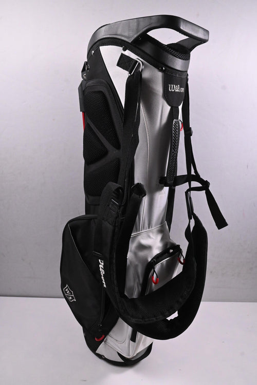 Wilson EXO Lite Stand Bag / 4-Way Divider / Black, White, Red