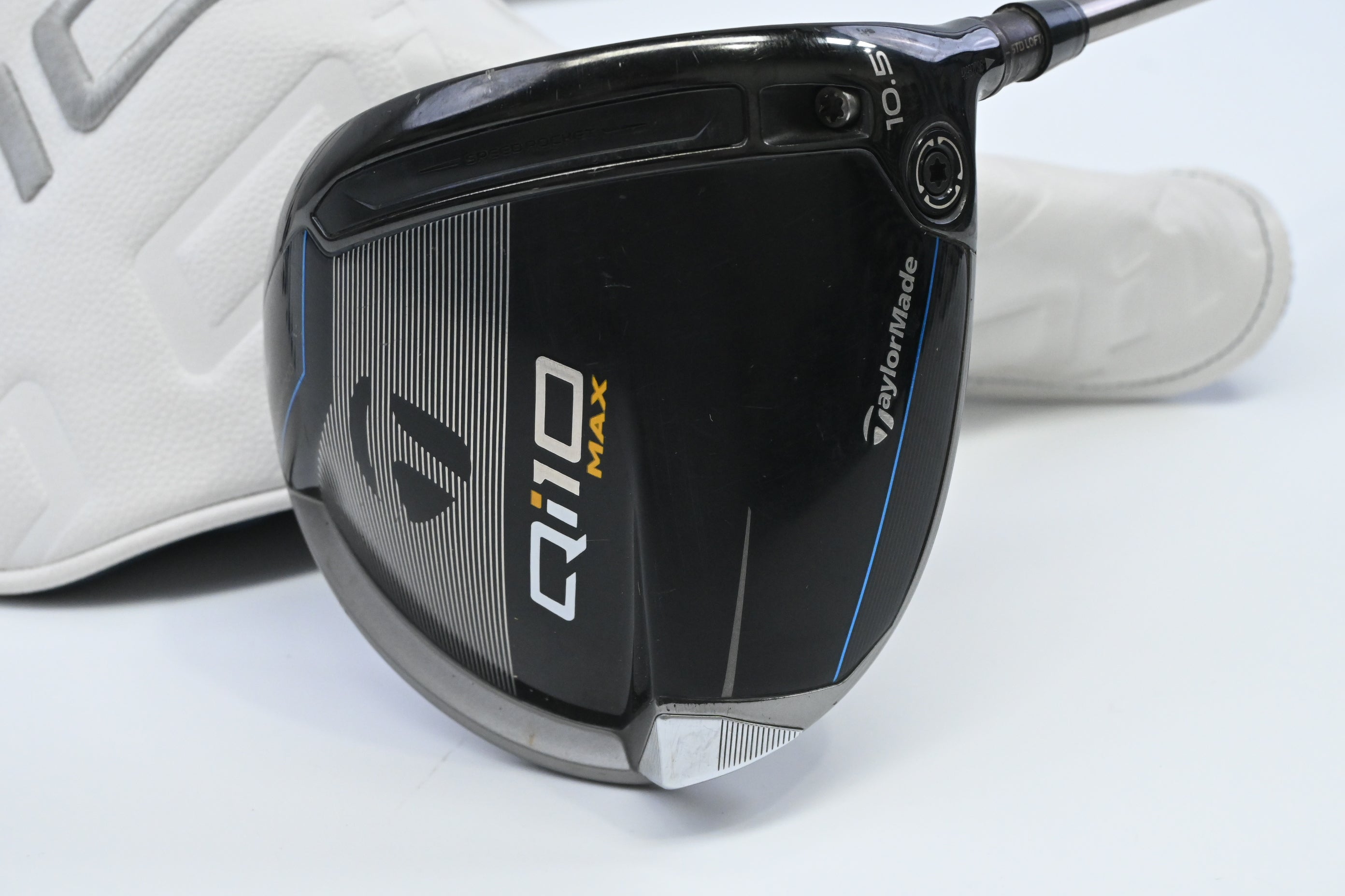 Taylormade Qi10 Max Driver / 10.5 Degree / Stiff Flex Ping Tour Chrome 65 Shaft