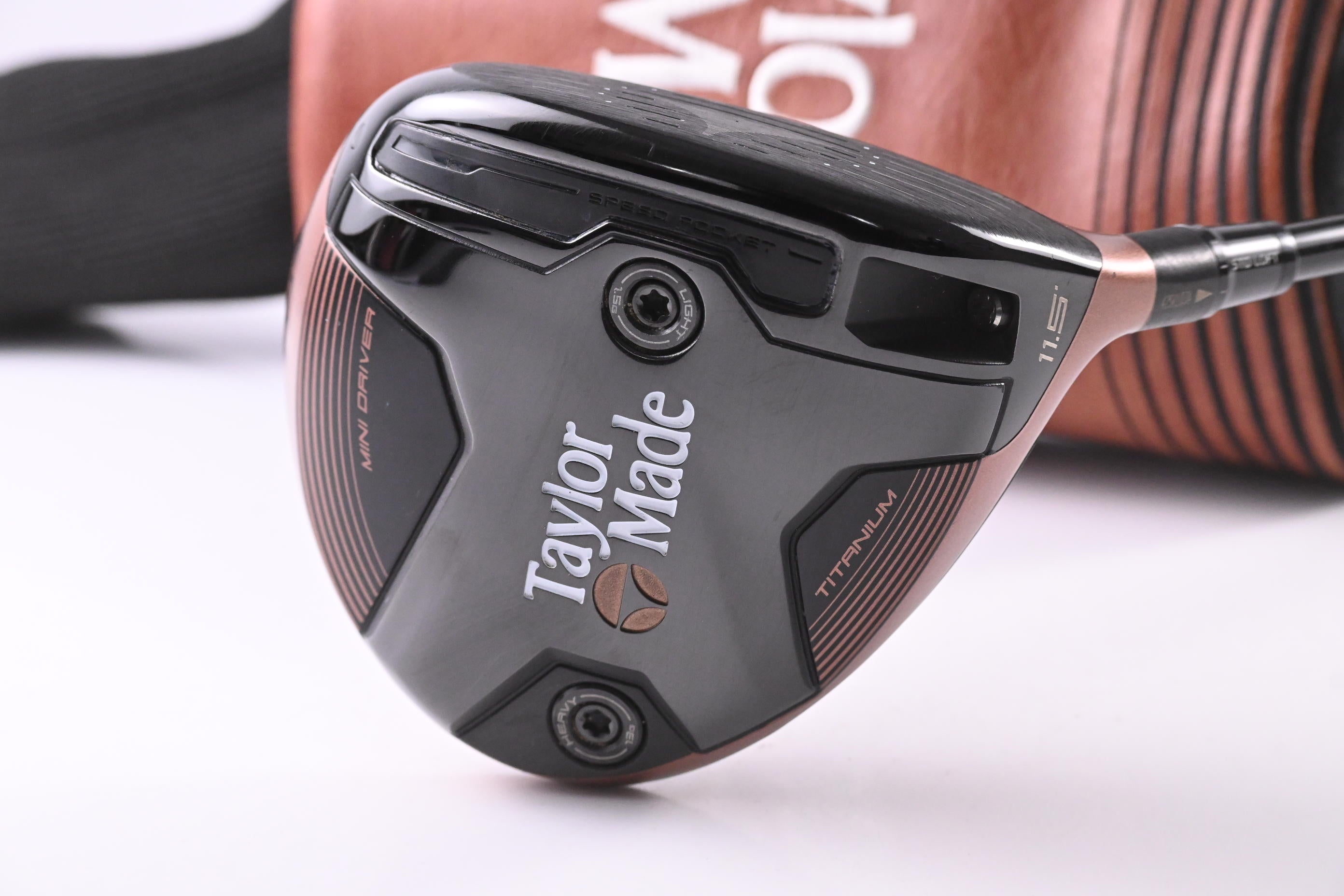 Taylormade BRNR Copper Mini Driver / 11.5 Degree / Regular Flex UST Proforce 65