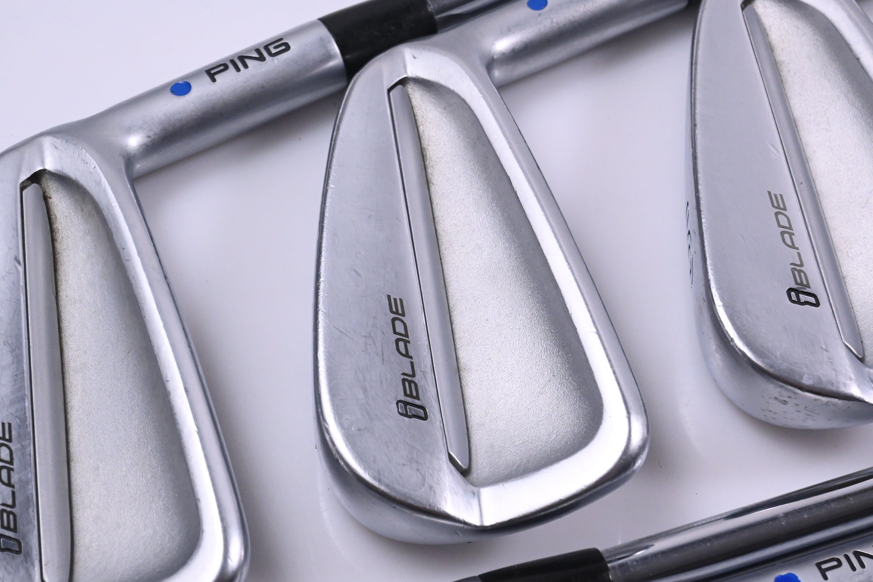 Ping iBlade Irons / 3-PW / Blue Dot / Stiff Flex Steel Shafts
