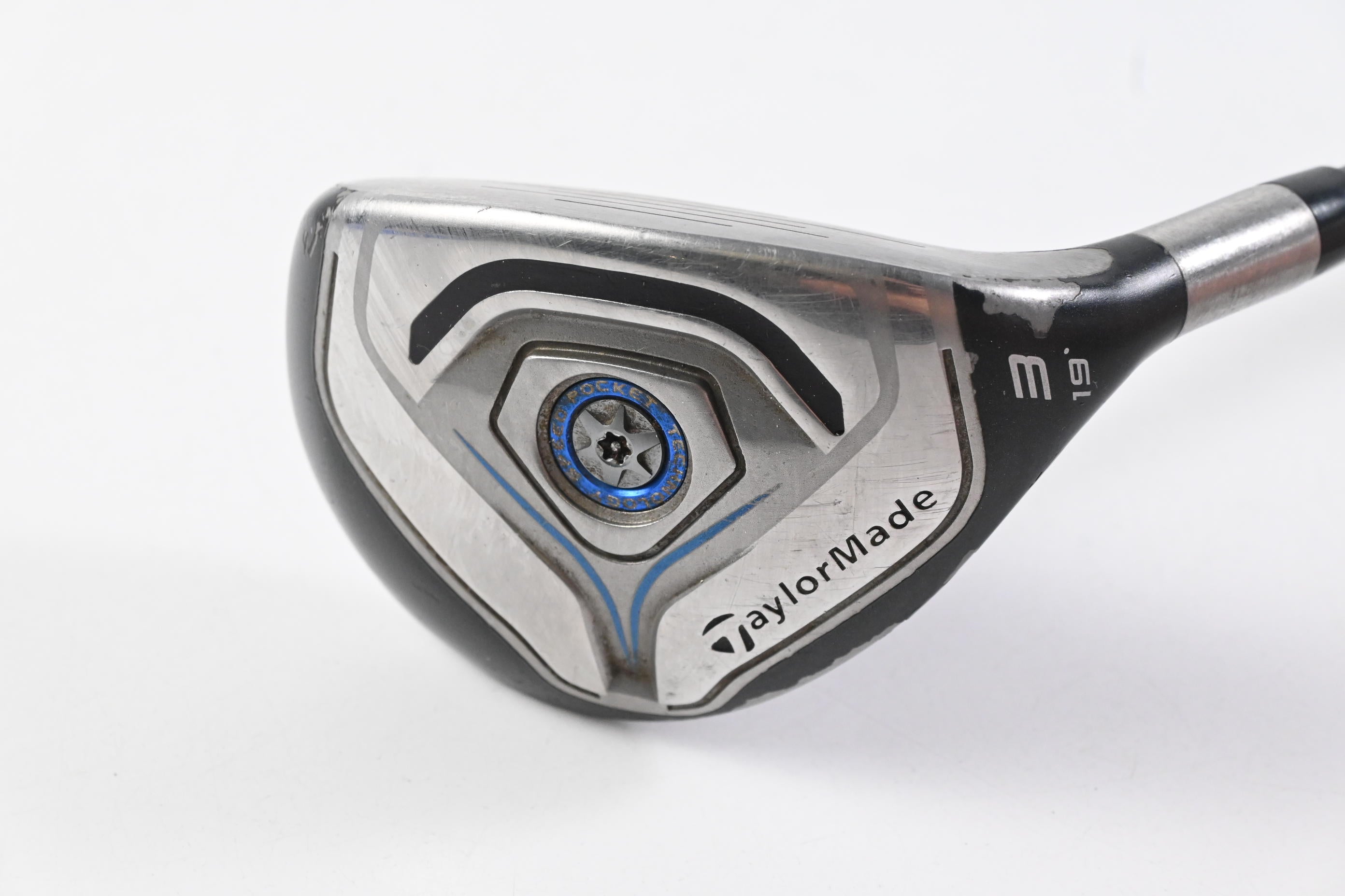 Taylormade Jetspeed #3 Hybrid / 19 Degree / Stiff Flex Matrix Velox T 75 Shaft