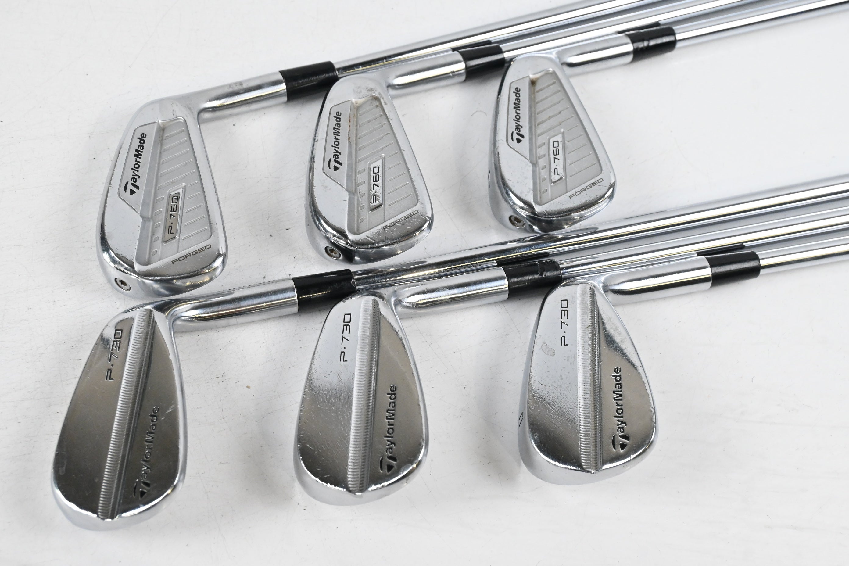 Taylormade P730/P760 Irons / 5-PW / Stiff Flex Project X Precision Shafts