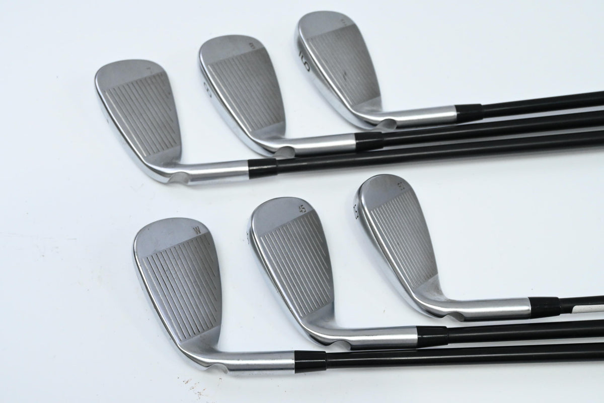 Ping G430 Irons / 7-PW+45°+50° / Blue Dot / Regular Flex Ping Alta CB Black