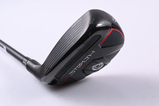 Left Hand Taylormade Stealth 2 Plus #4 Hybrid / 22 Degree / Stiff Flex Ventus 7