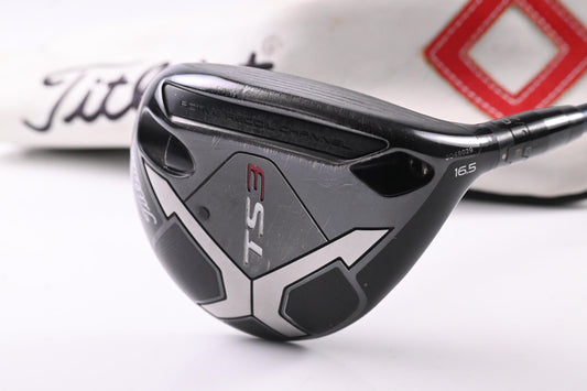 Titleist TS3 #3 Wood / 16.5 Degree / Stiff Flex Fujikura Speeder Pro 84 Shaft