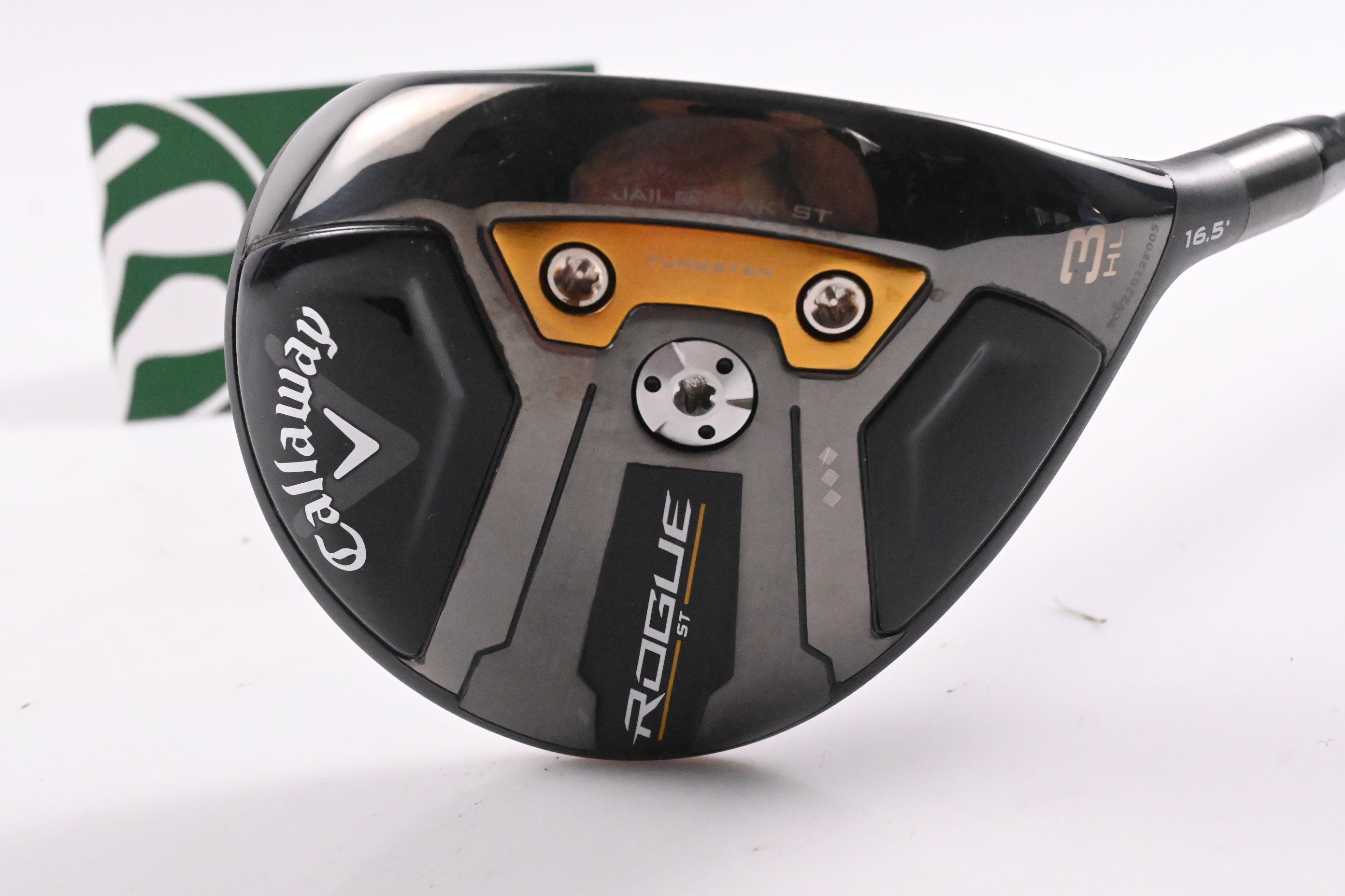 Tour Issue Callaway Rogue ST Triple Diamond #3HL Wood / 16.5 Degree / Stiff Flex