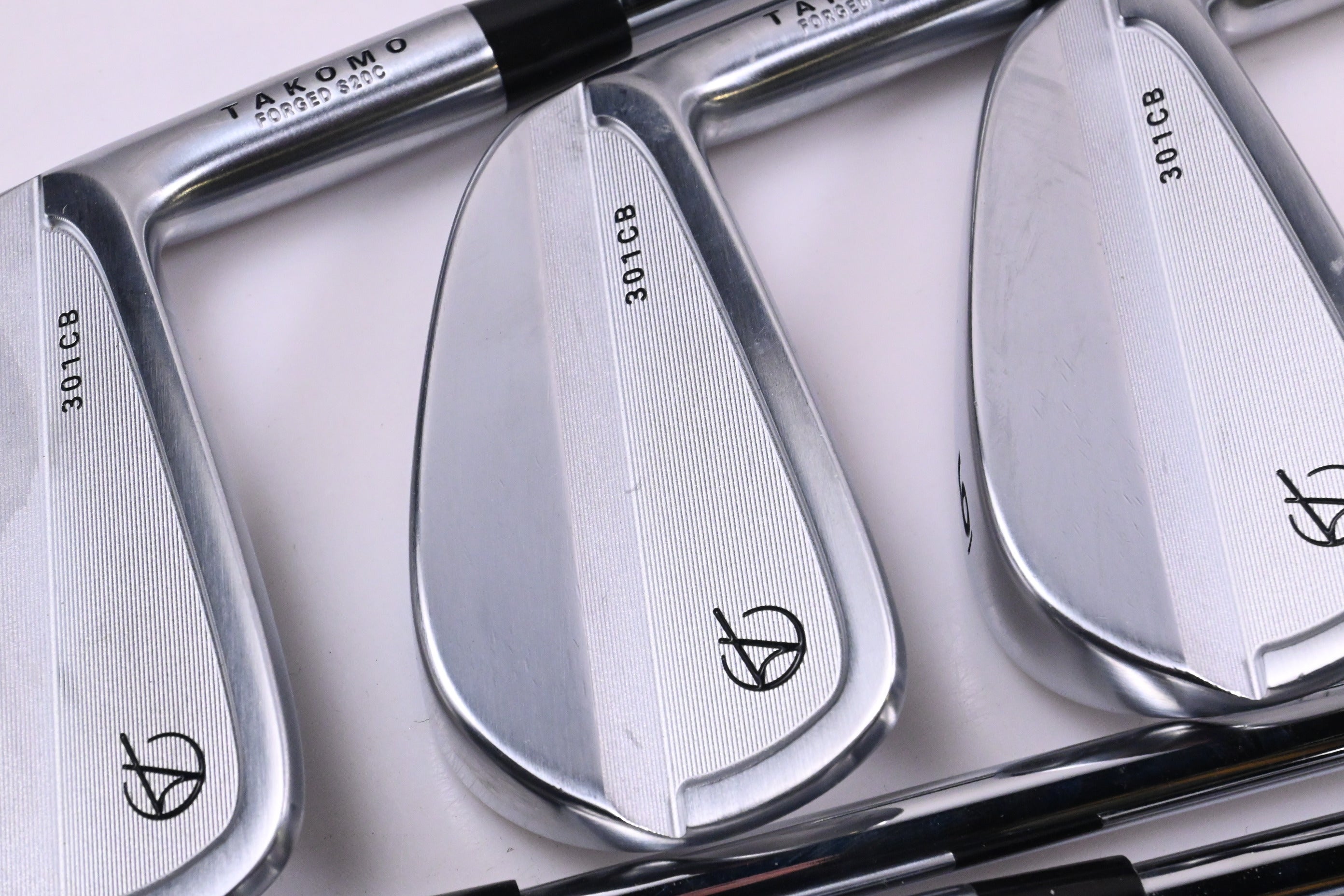 Takomo 301 Irons / 4-PW / Regular Flex KBS Tour Lite Steel Shafts