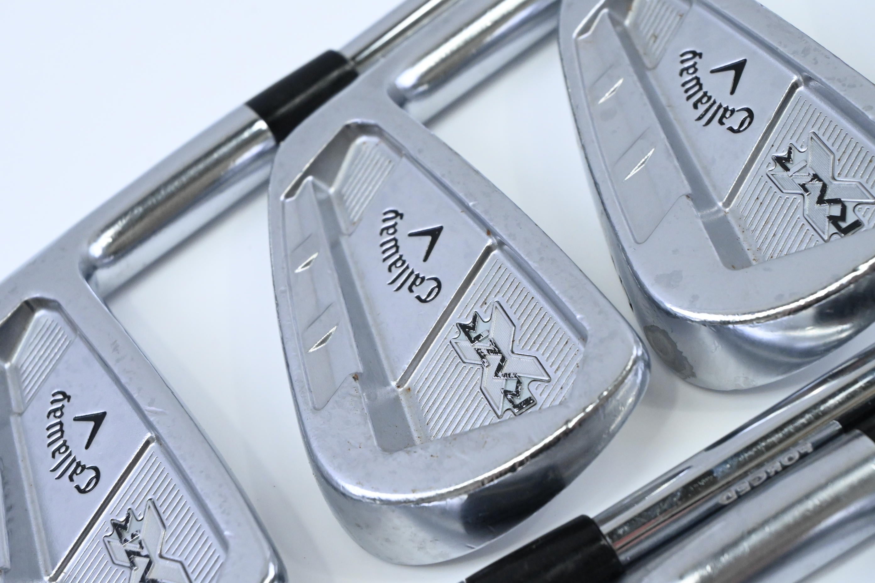 Callaway RAZR X Forged Irons / 4-PW / Stiff Flex Project X Flighted Rifle Shafts