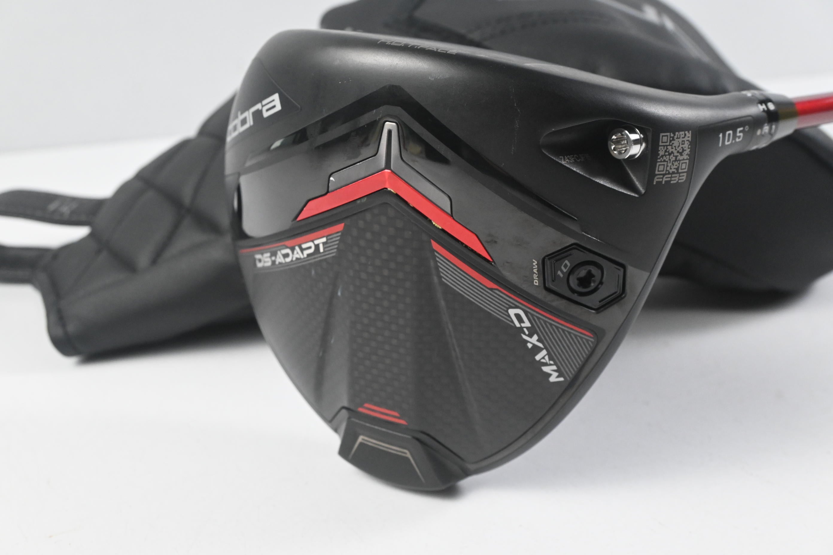 Cobra DS-Adapt MAX-D Driver / 10.5 Degree / Regular Flex Denali Red 50 Shaft