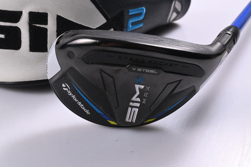 Taylormade SIM2 Max #3 Hybrid / 19 Degree / X-Flex GraFalloy ProLaunch Blue