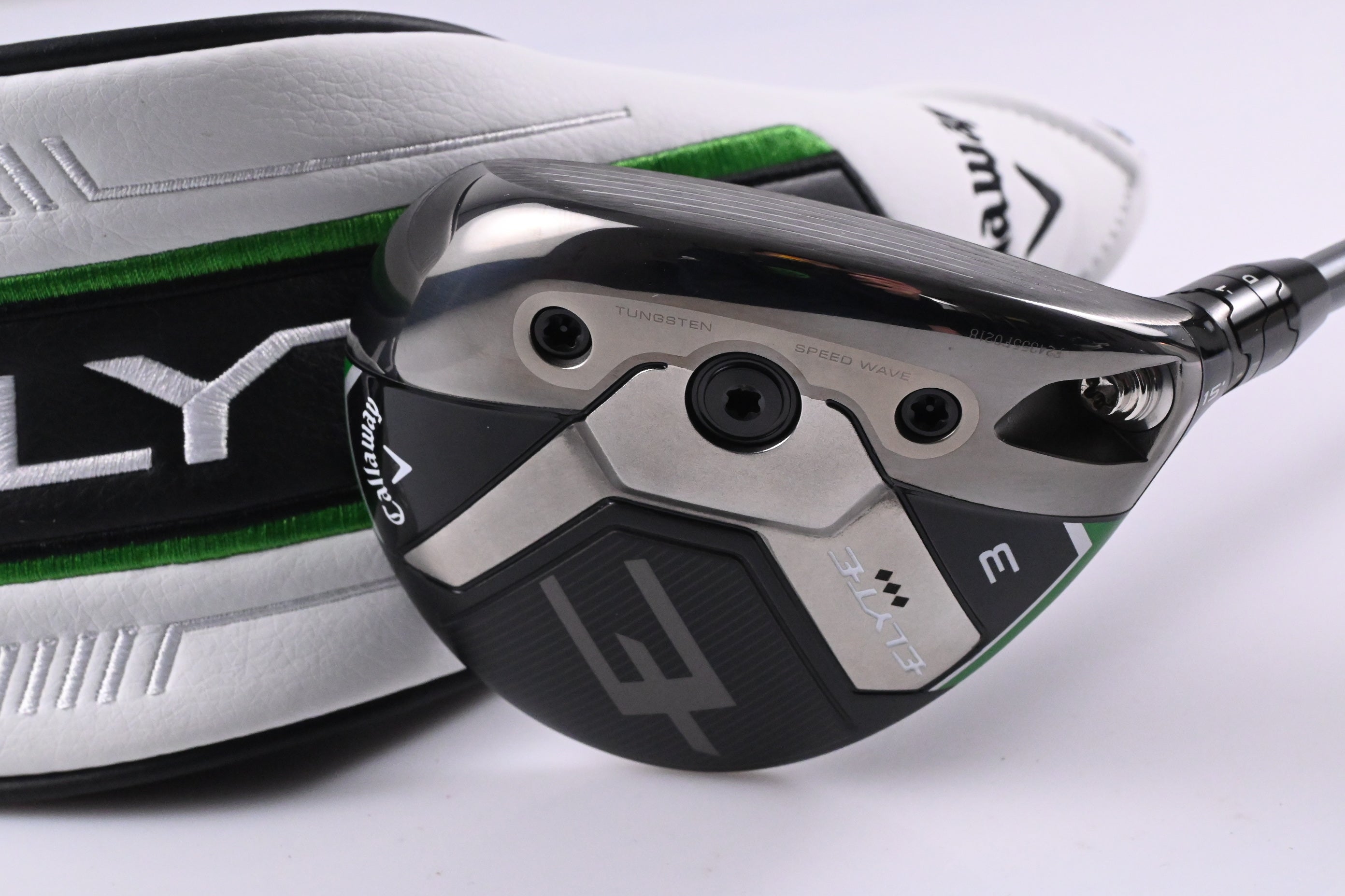 Callaway Elyte Triple Diamond #3 Wood / 15 Degree / X-Flex Denali Charcoal 70