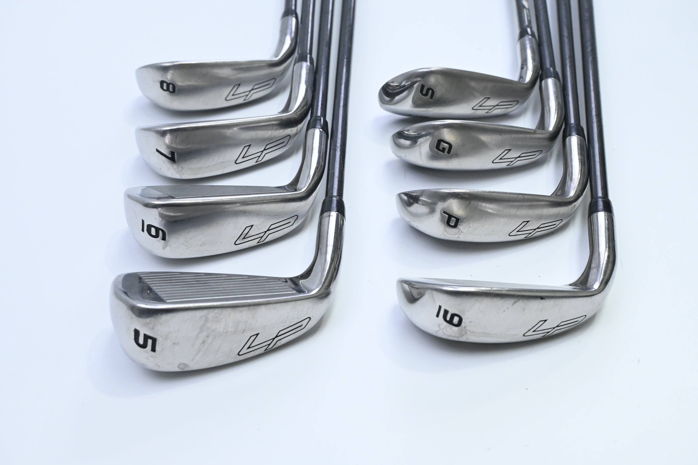 Wilson Launch Pad 2022 Irons / 5-PW+GW+SW / Regular Flex Evenflow Green 65